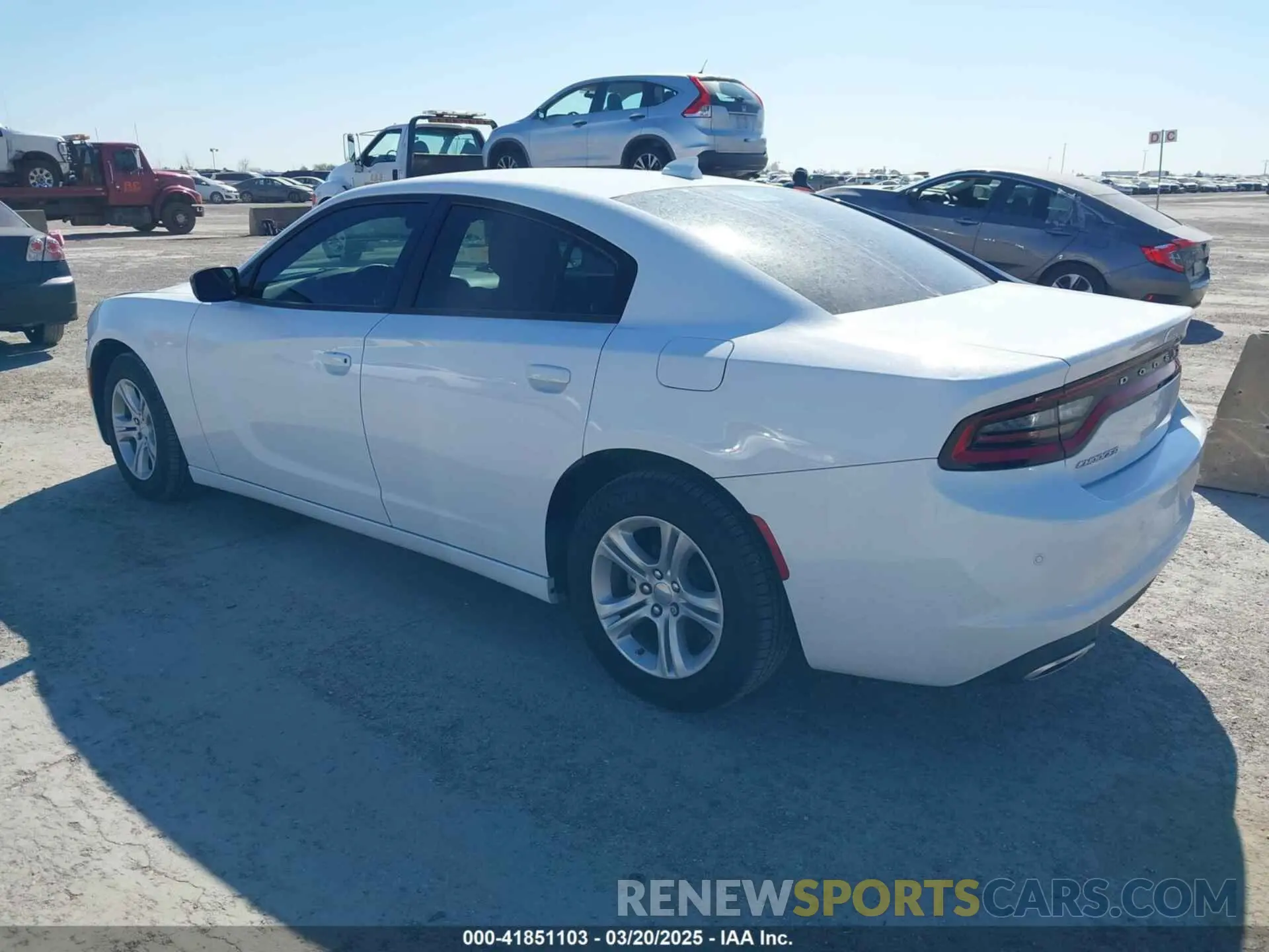 3 Photograph of a damaged car 2C3CDXBG5PH702992 DODGE CHARGER 2023