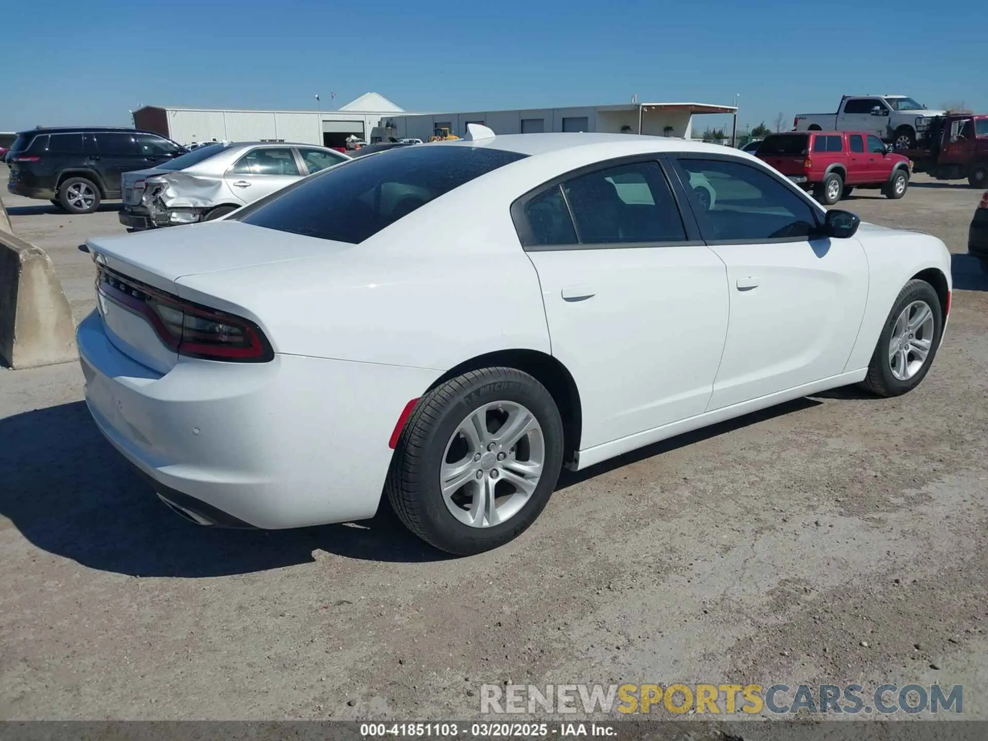 4 Photograph of a damaged car 2C3CDXBG5PH702992 DODGE CHARGER 2023