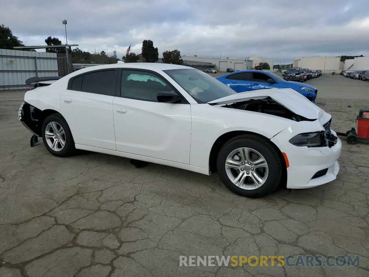 4 Photograph of a damaged car 2C3CDXBG5PH703978 DODGE CHARGER 2023