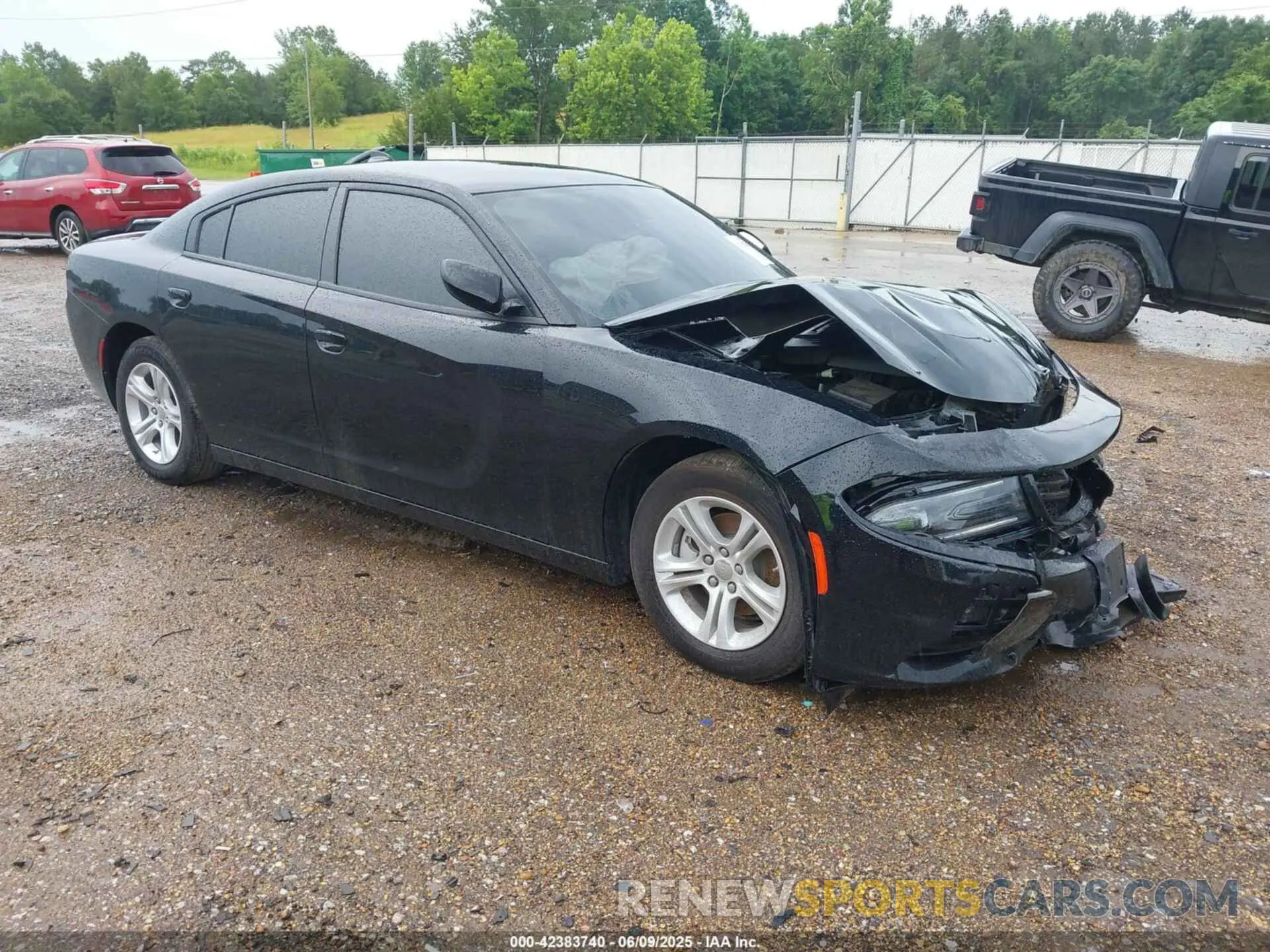 1 Photograph of a damaged car 2C3CDXBG6PH531170 DODGE CHARGER 2023