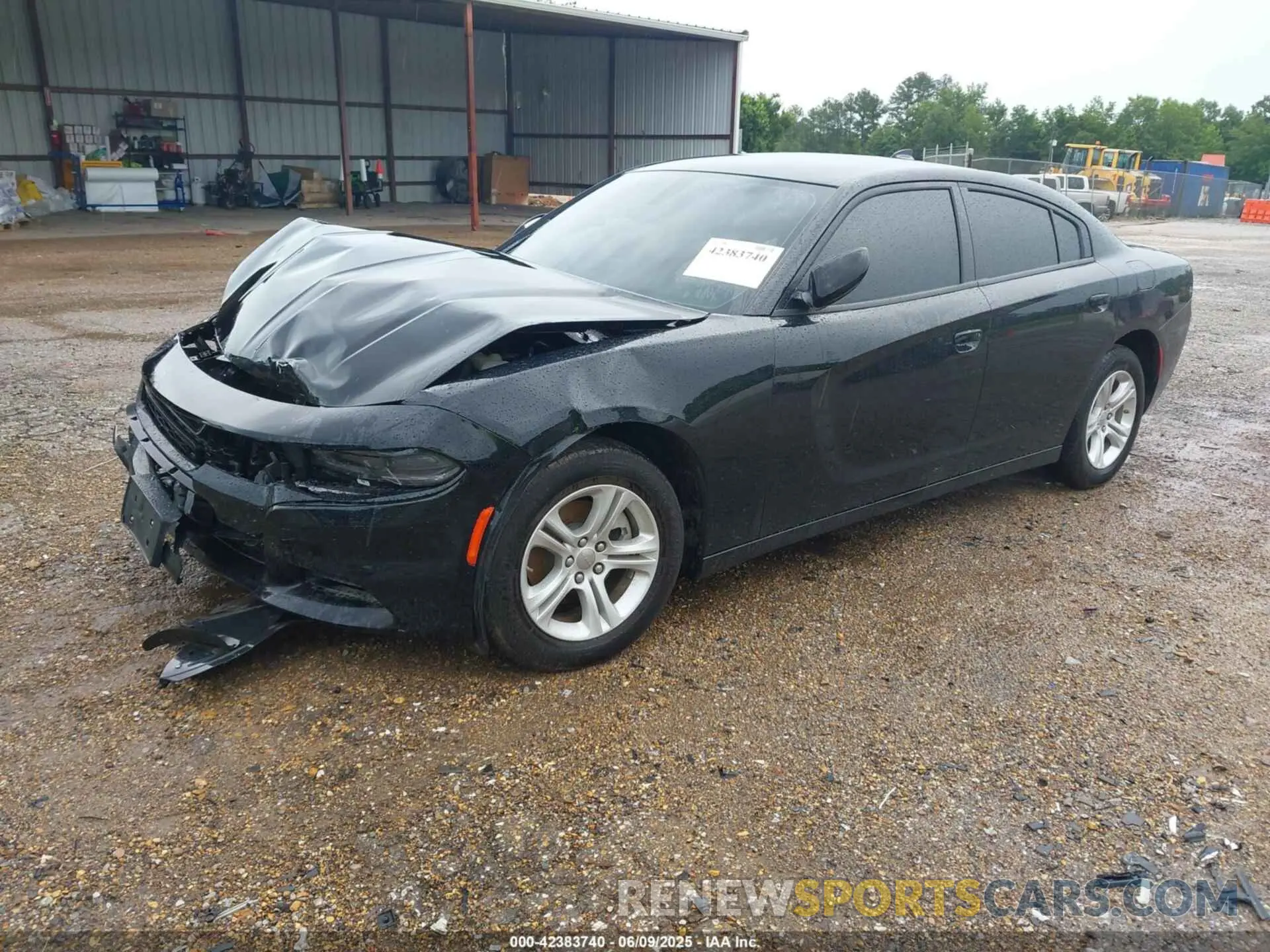 2 Photograph of a damaged car 2C3CDXBG6PH531170 DODGE CHARGER 2023