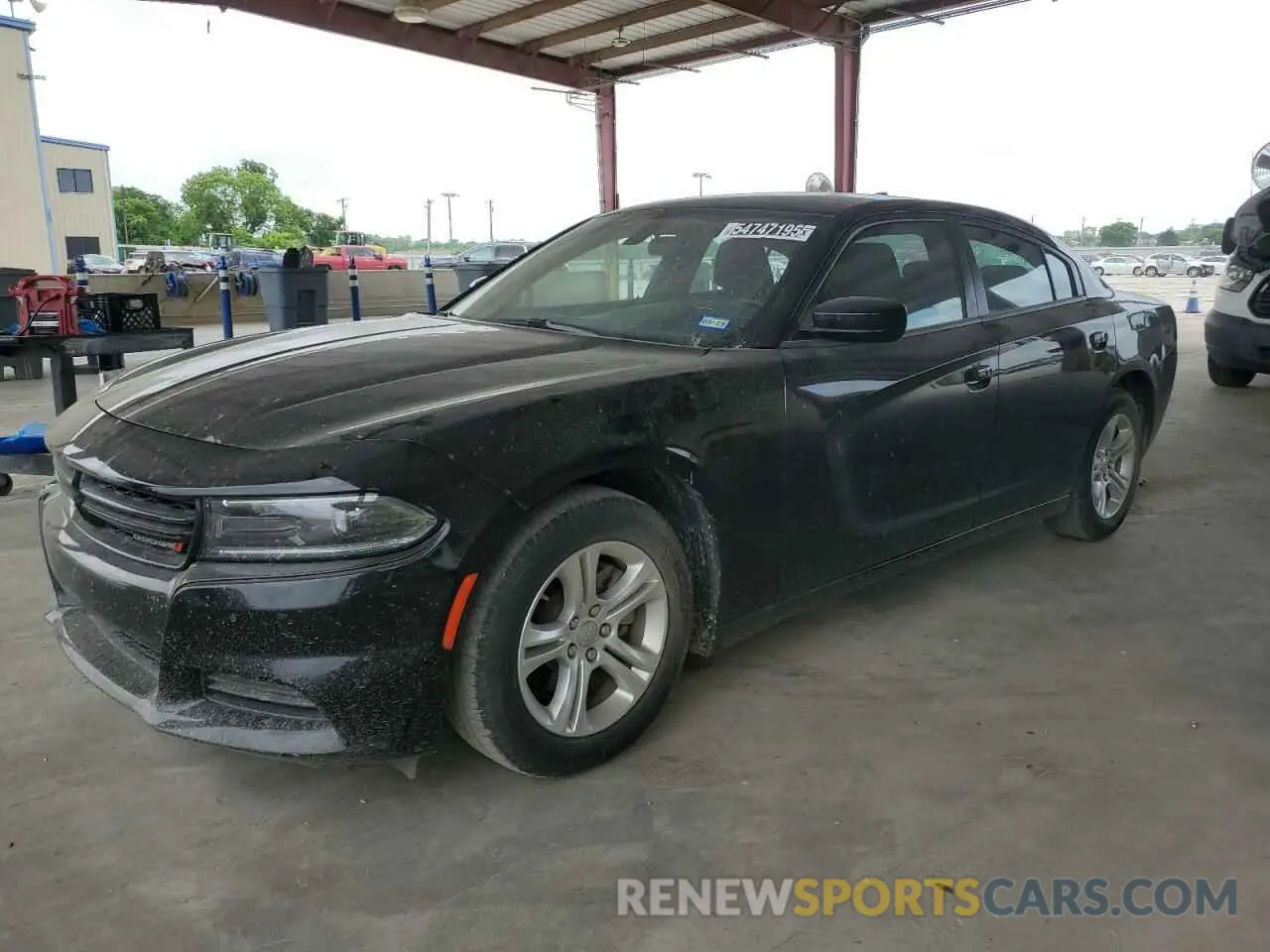 1 Photograph of a damaged car 2C3CDXBG6PH533386 DODGE CHARGER 2023