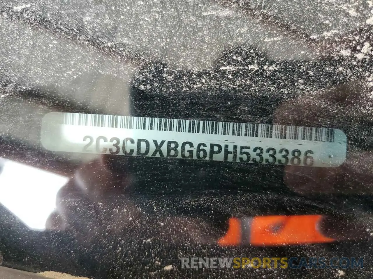 12 Photograph of a damaged car 2C3CDXBG6PH533386 DODGE CHARGER 2023