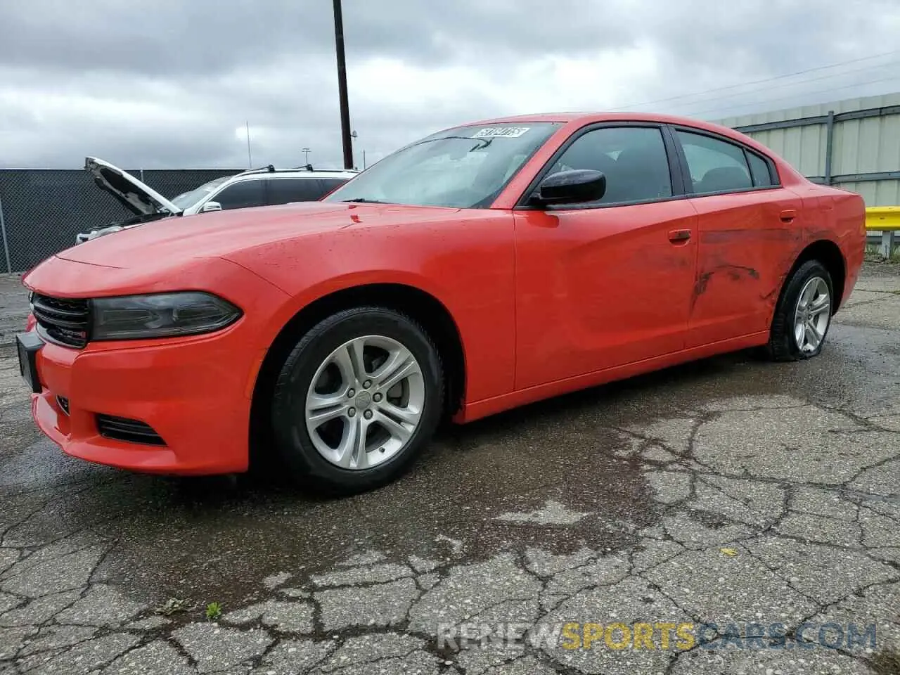 1 Photograph of a damaged car 2C3CDXBG6PH556540 DODGE CHARGER 2023