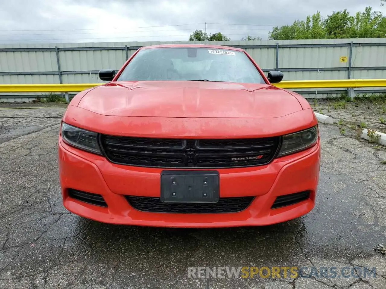 5 Photograph of a damaged car 2C3CDXBG6PH556540 DODGE CHARGER 2023