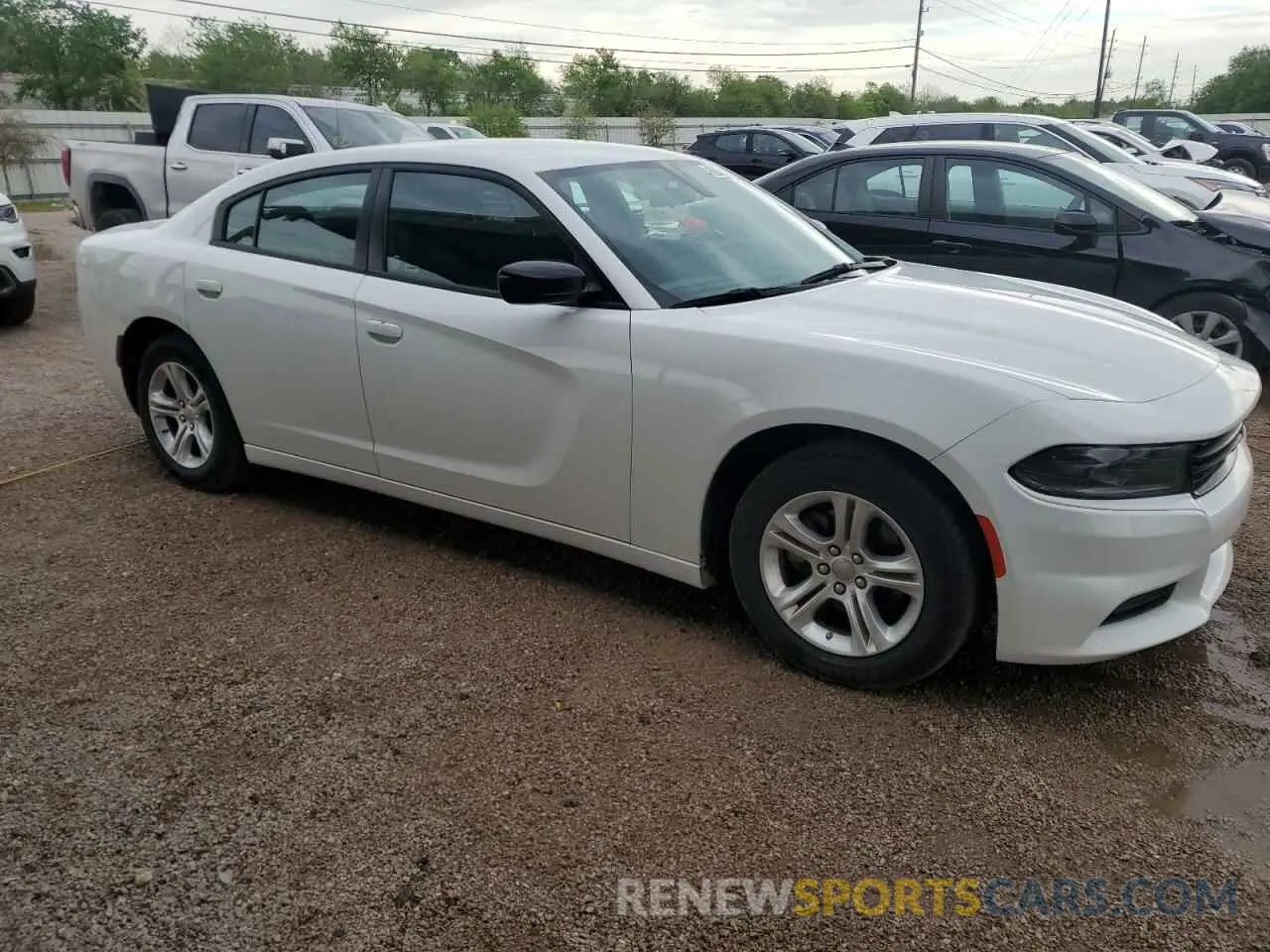 4 Photograph of a damaged car 2C3CDXBG6PH564170 DODGE CHARGER 2023