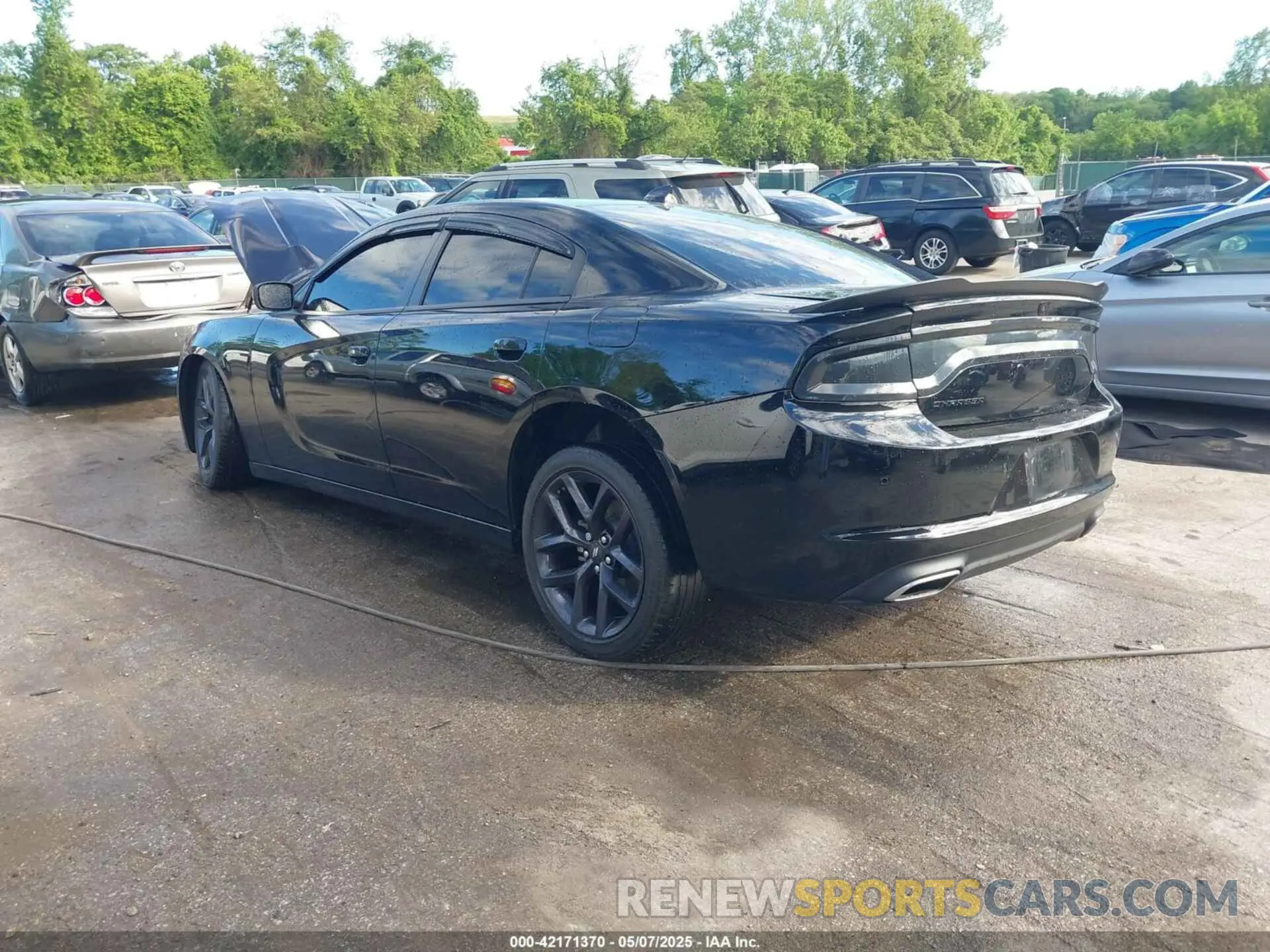 3 Photograph of a damaged car 2C3CDXBG6PH598948 DODGE CHARGER 2023