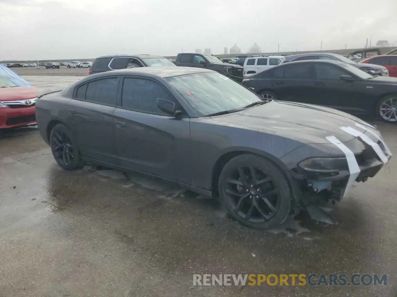 4 Photograph of a damaged car 2C3CDXBG6PH607566 DODGE CHARGER 2023