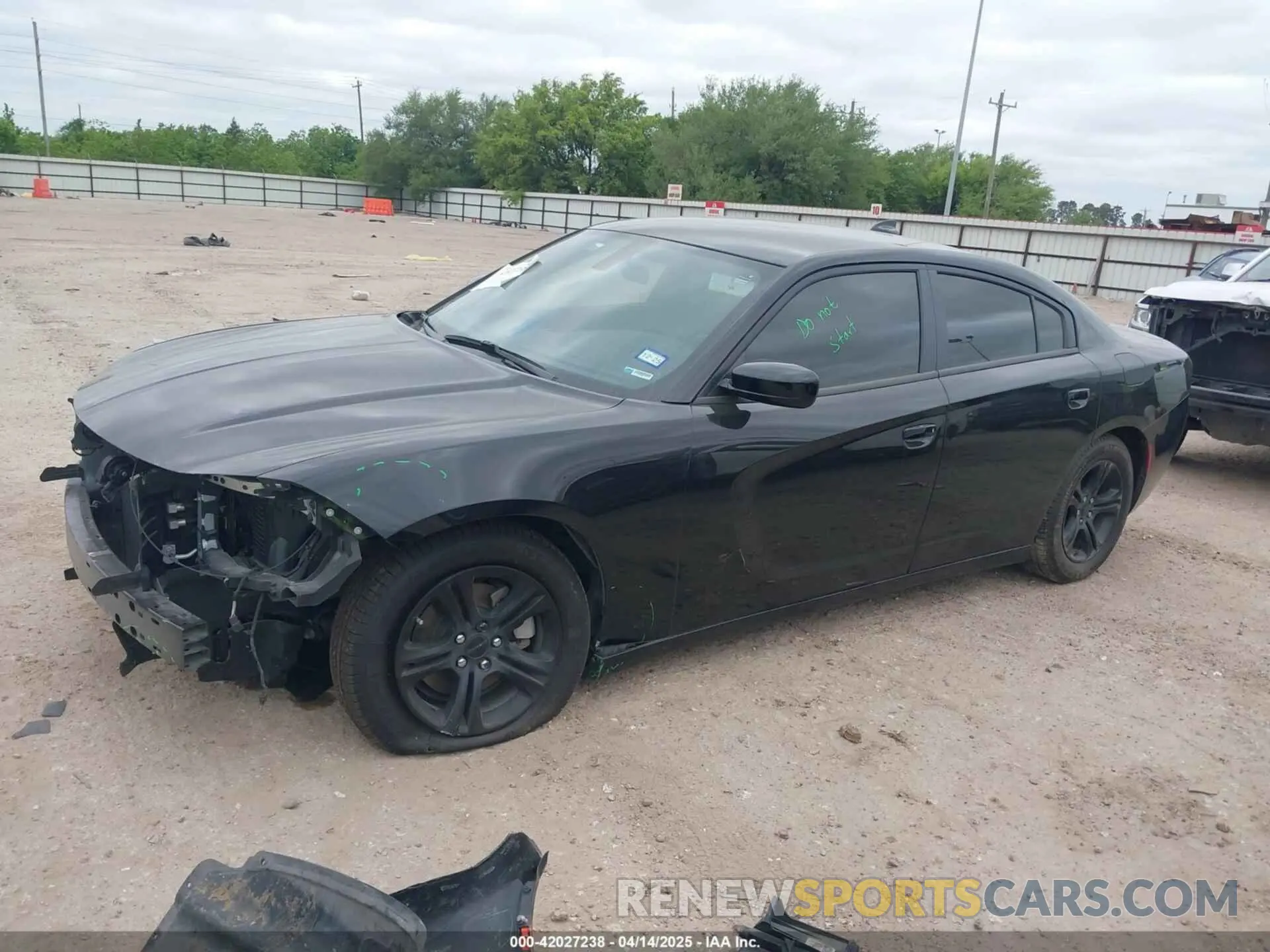 2 Photograph of a damaged car 2C3CDXBG6PH656928 DODGE CHARGER 2023