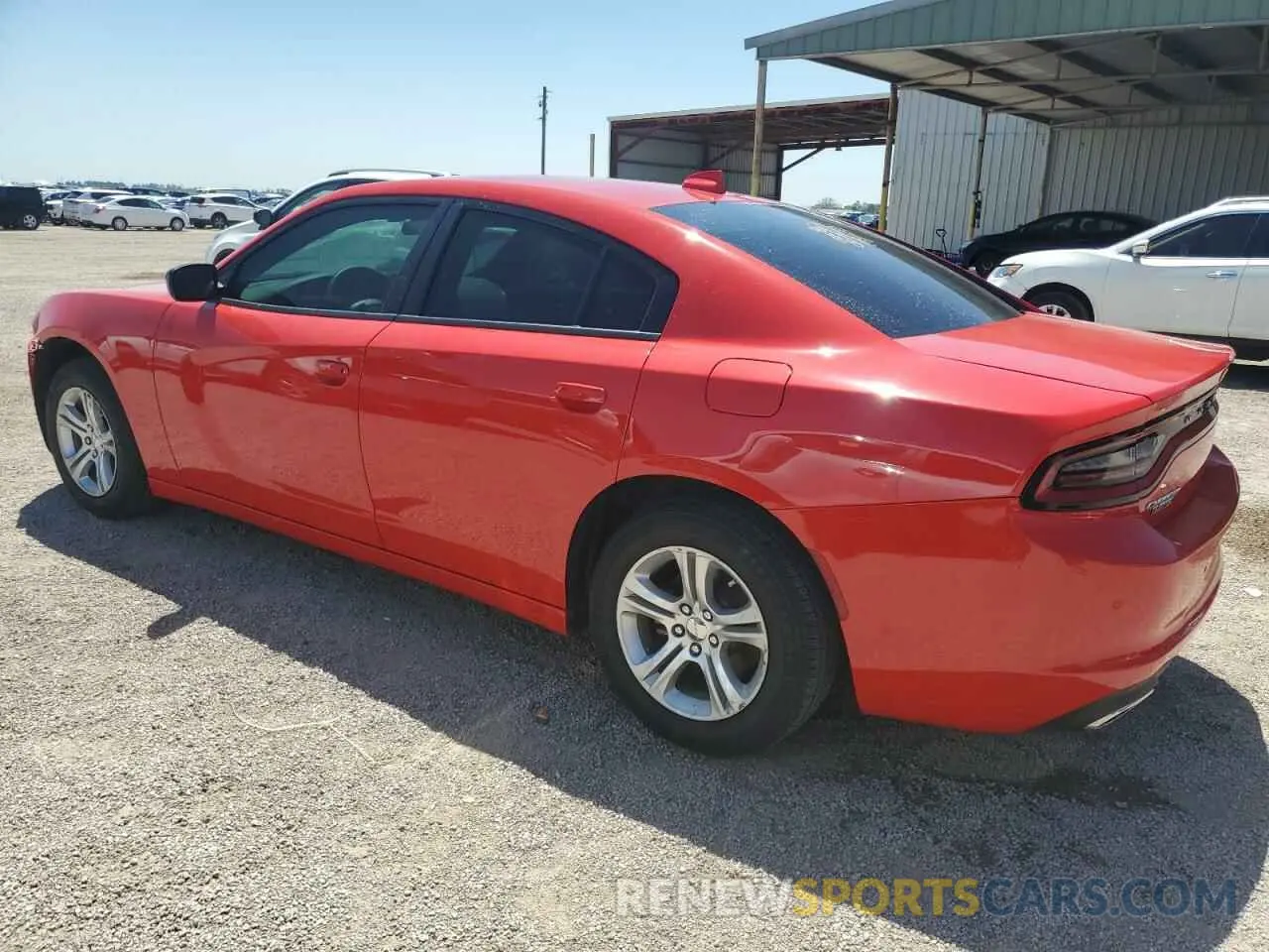 2 Photograph of a damaged car 2C3CDXBG6PH656962 DODGE CHARGER 2023