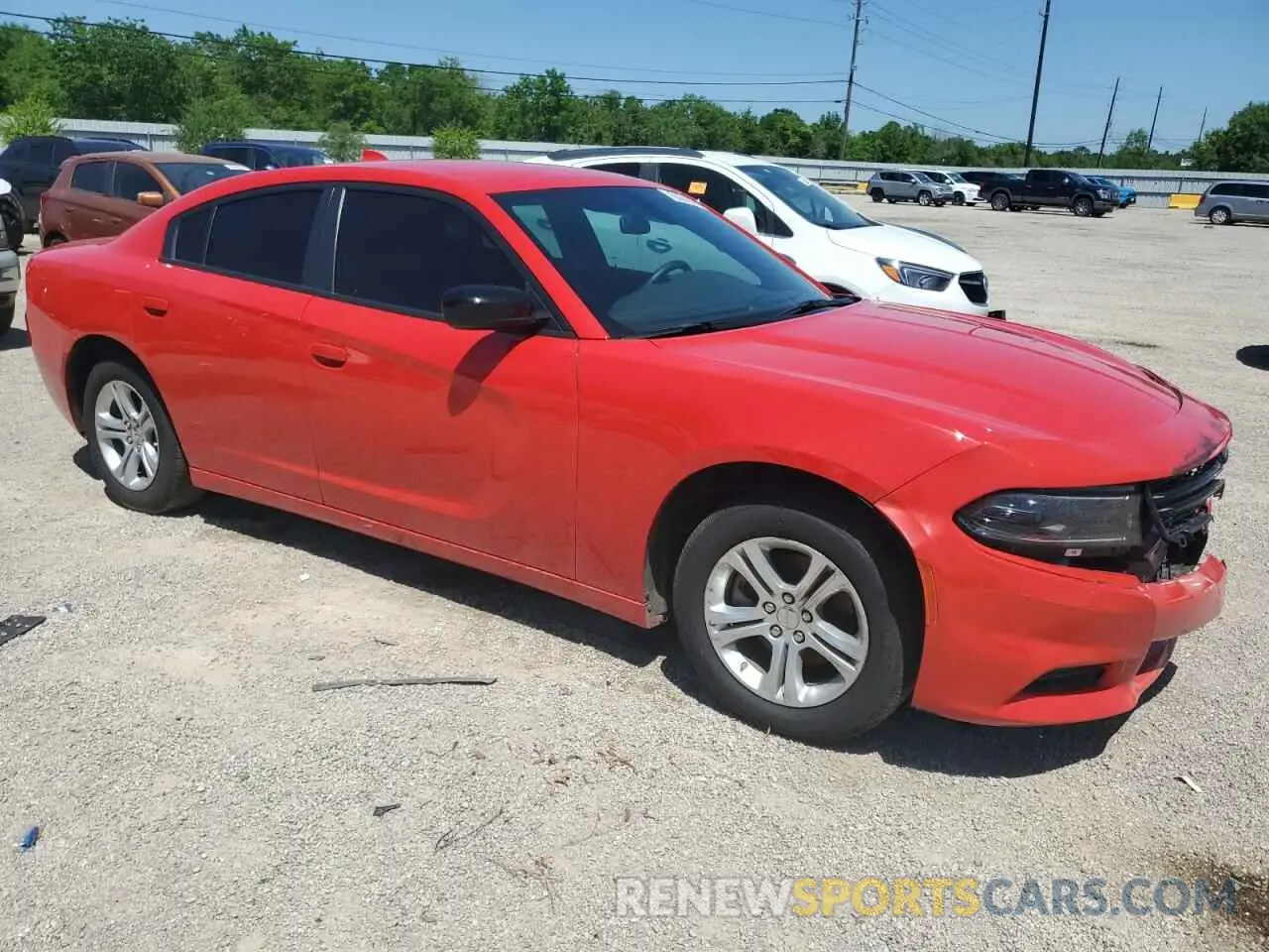 4 Photograph of a damaged car 2C3CDXBG6PH656962 DODGE CHARGER 2023
