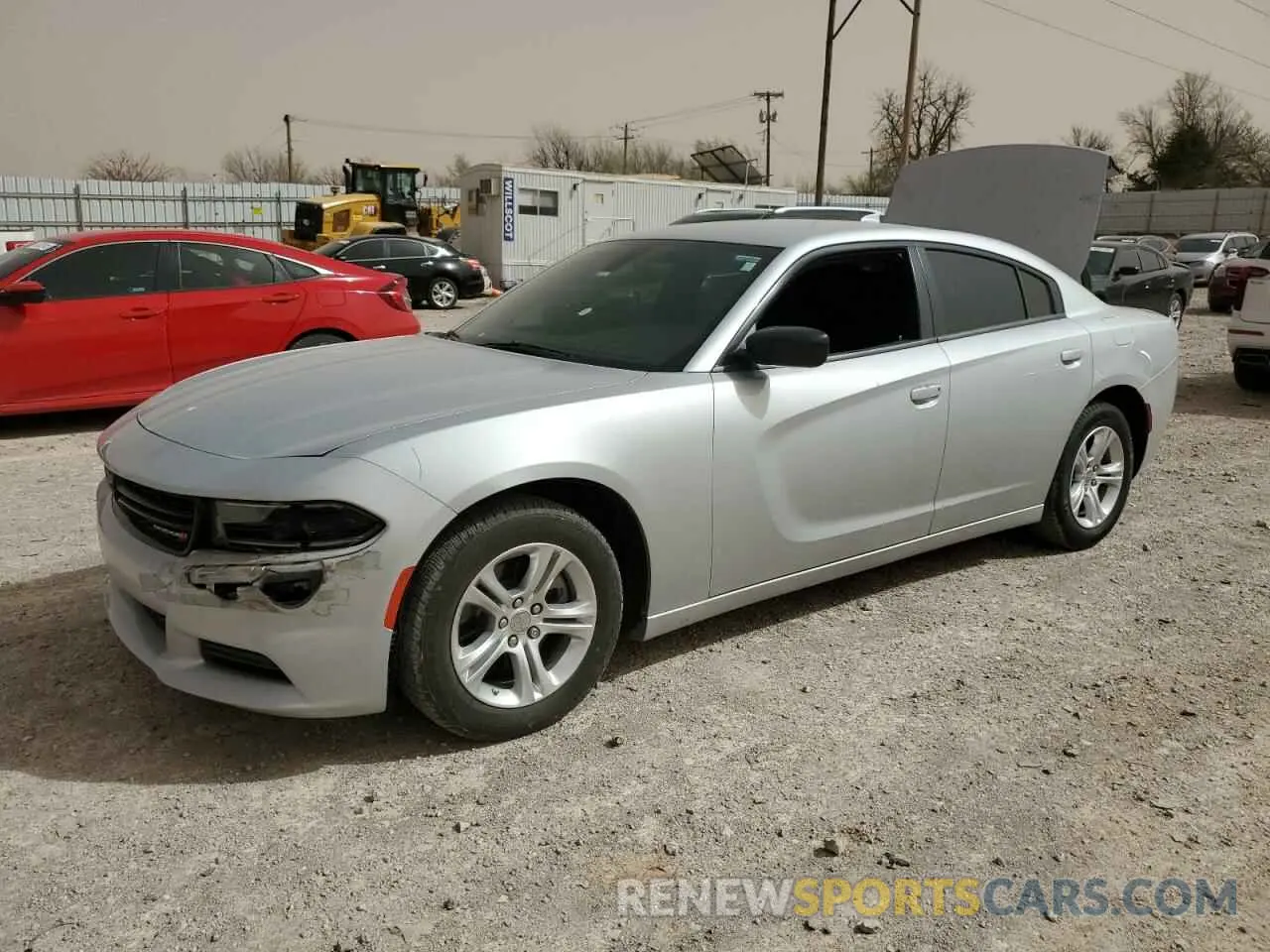 1 Photograph of a damaged car 2C3CDXBG7PH508271 DODGE CHARGER 2023