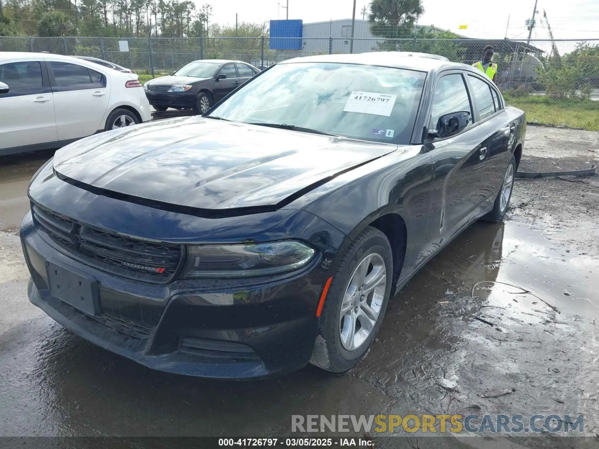 2 Photograph of a damaged car 2C3CDXBG7PH522378 DODGE CHARGER 2023