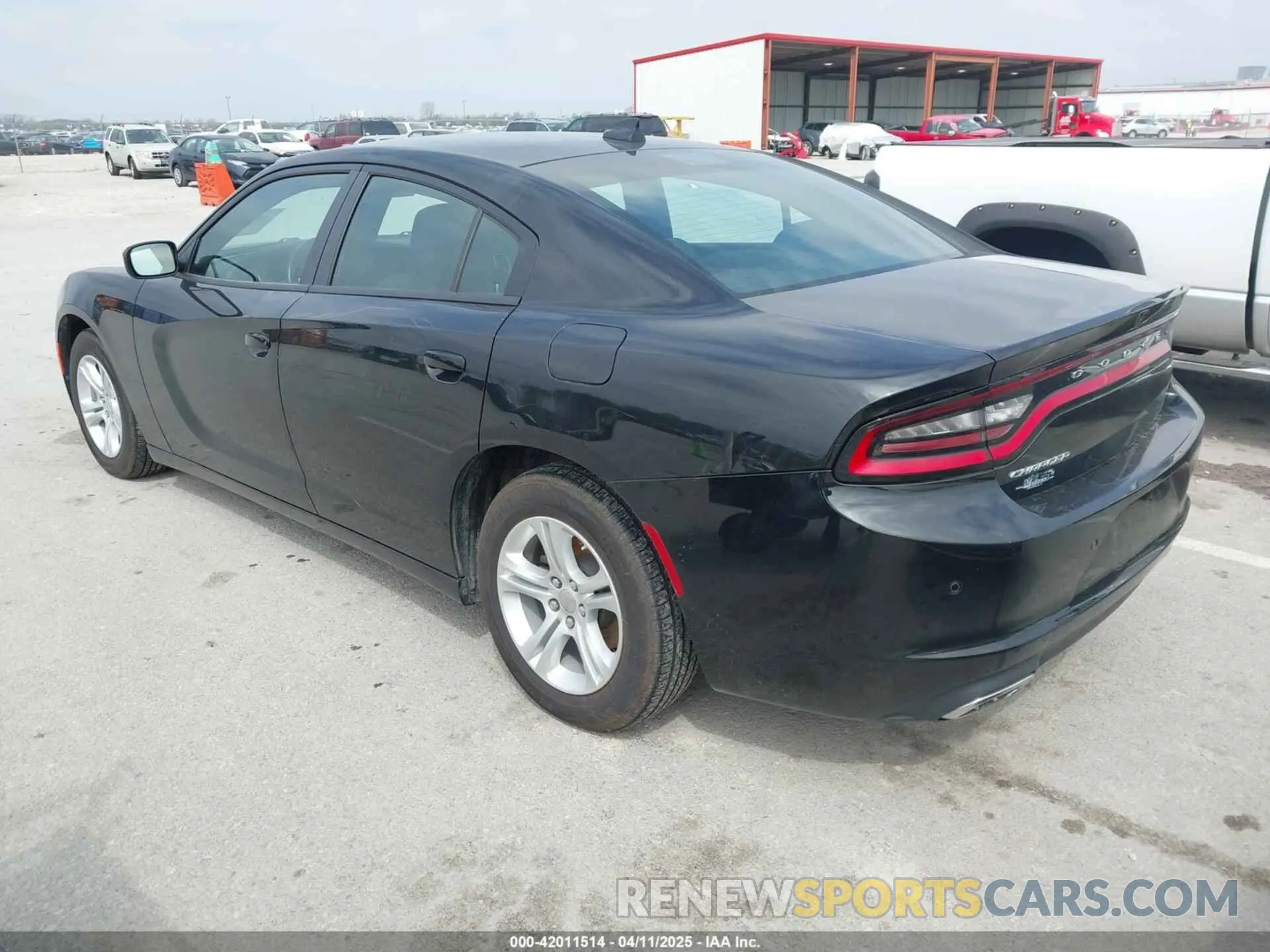 3 Photograph of a damaged car 2C3CDXBG7PH530075 DODGE CHARGER 2023