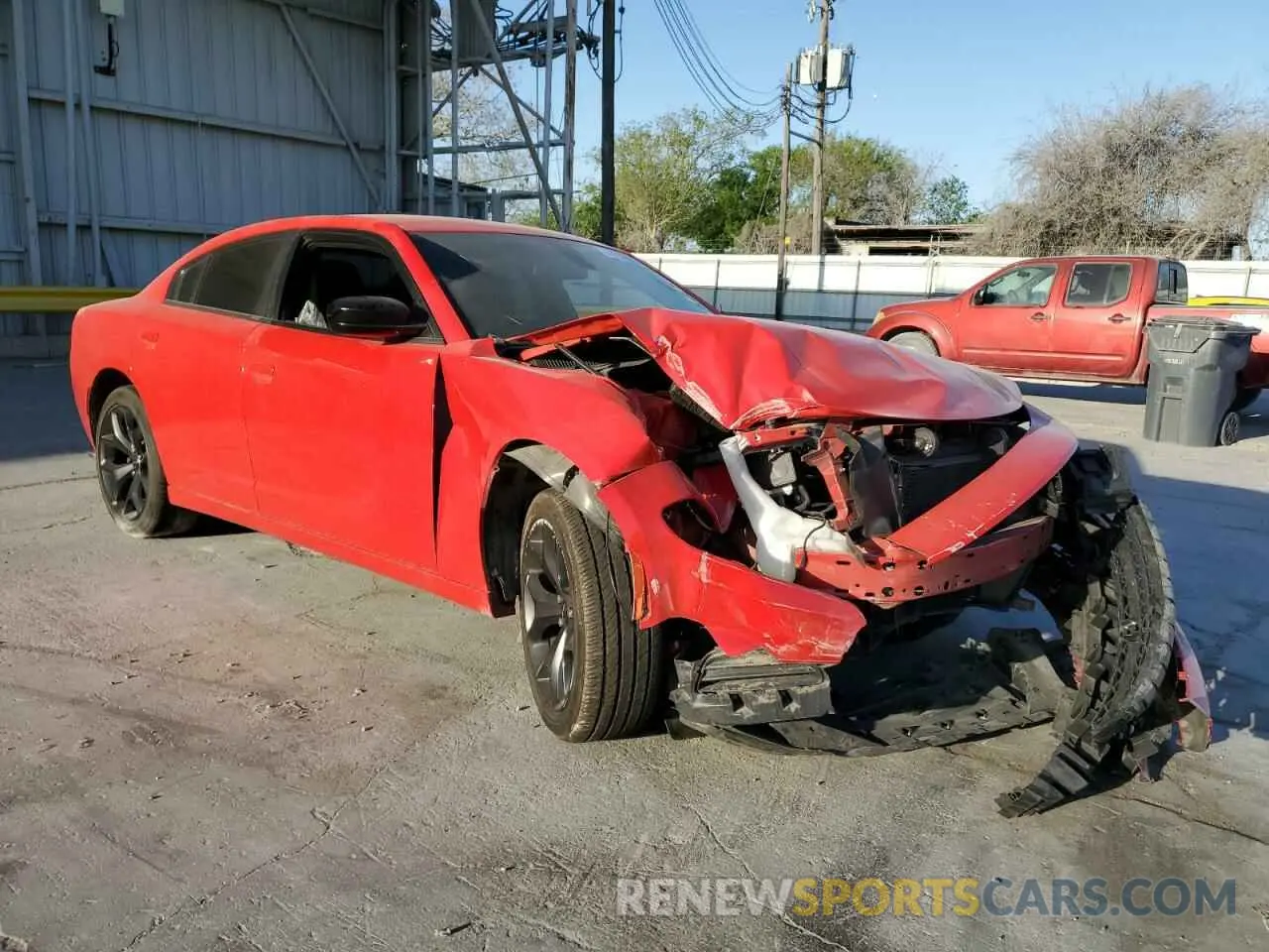 4 Photograph of a damaged car 2C3CDXBG7PH547278 DODGE CHARGER 2023