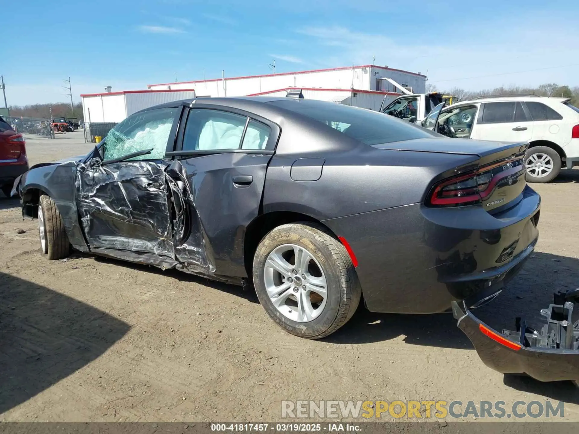3 Photograph of a damaged car 2C3CDXBG7PH568647 DODGE CHARGER 2023