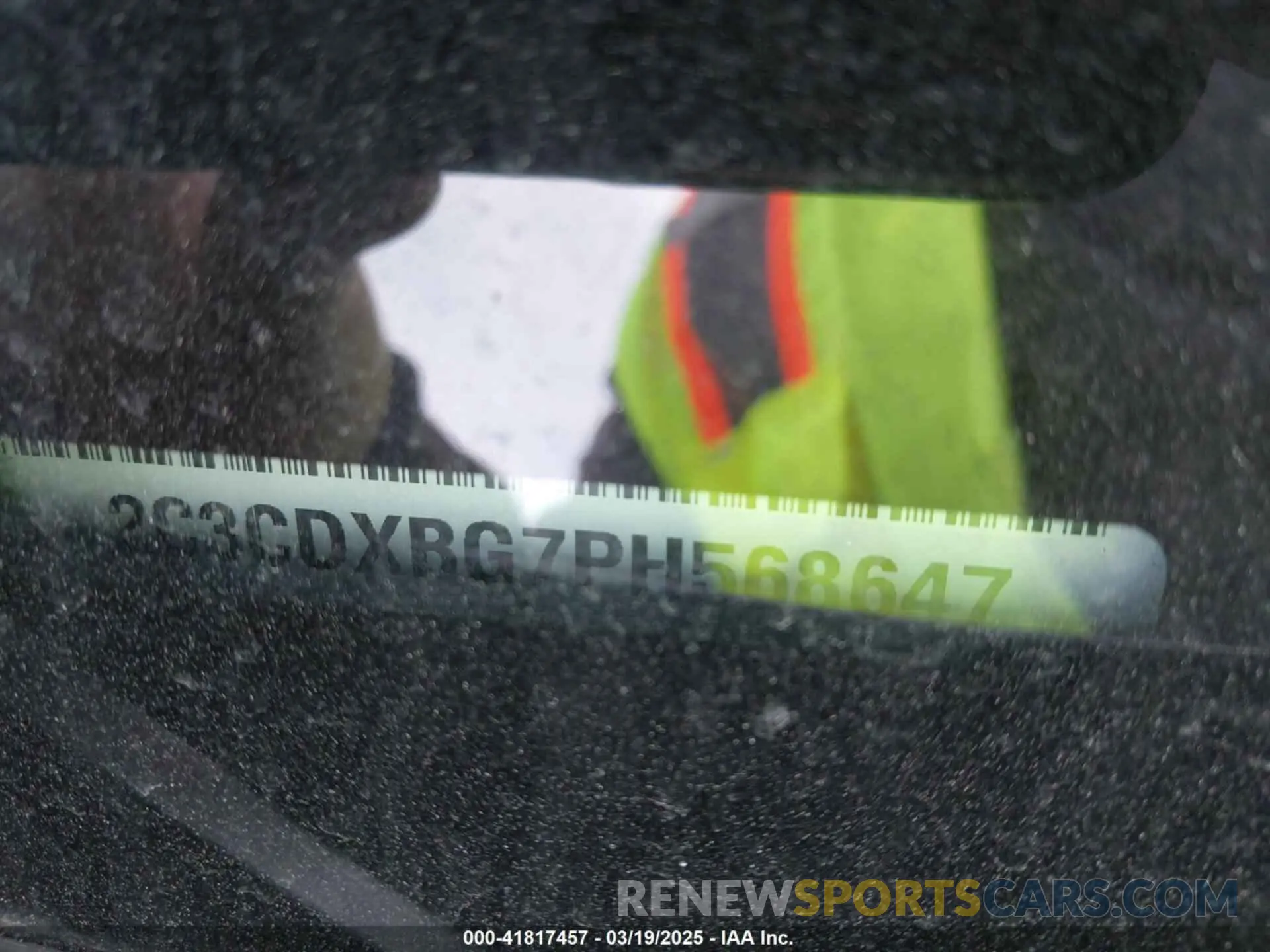 9 Photograph of a damaged car 2C3CDXBG7PH568647 DODGE CHARGER 2023