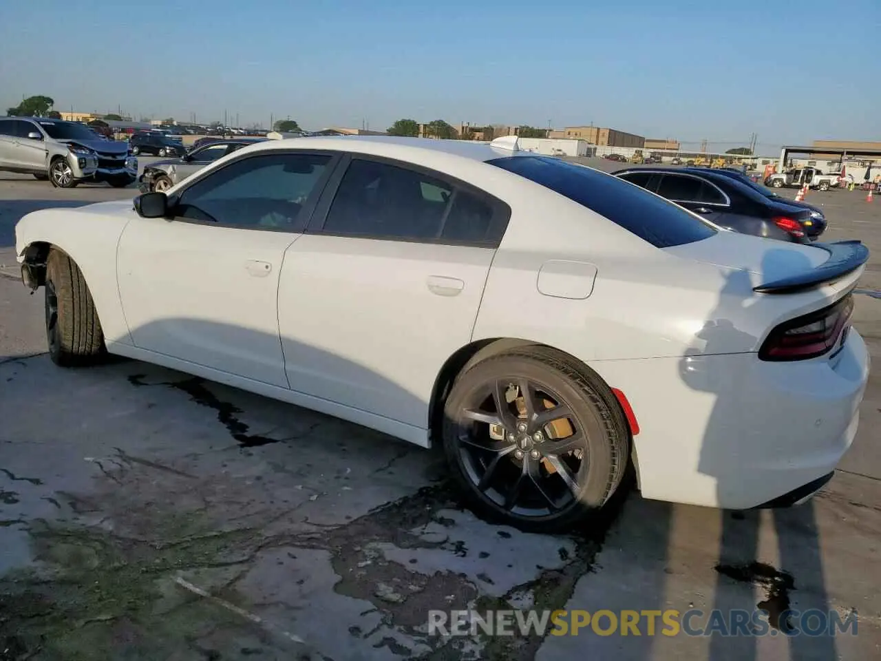 2 Photograph of a damaged car 2C3CDXBG7PH584072 DODGE CHARGER 2023