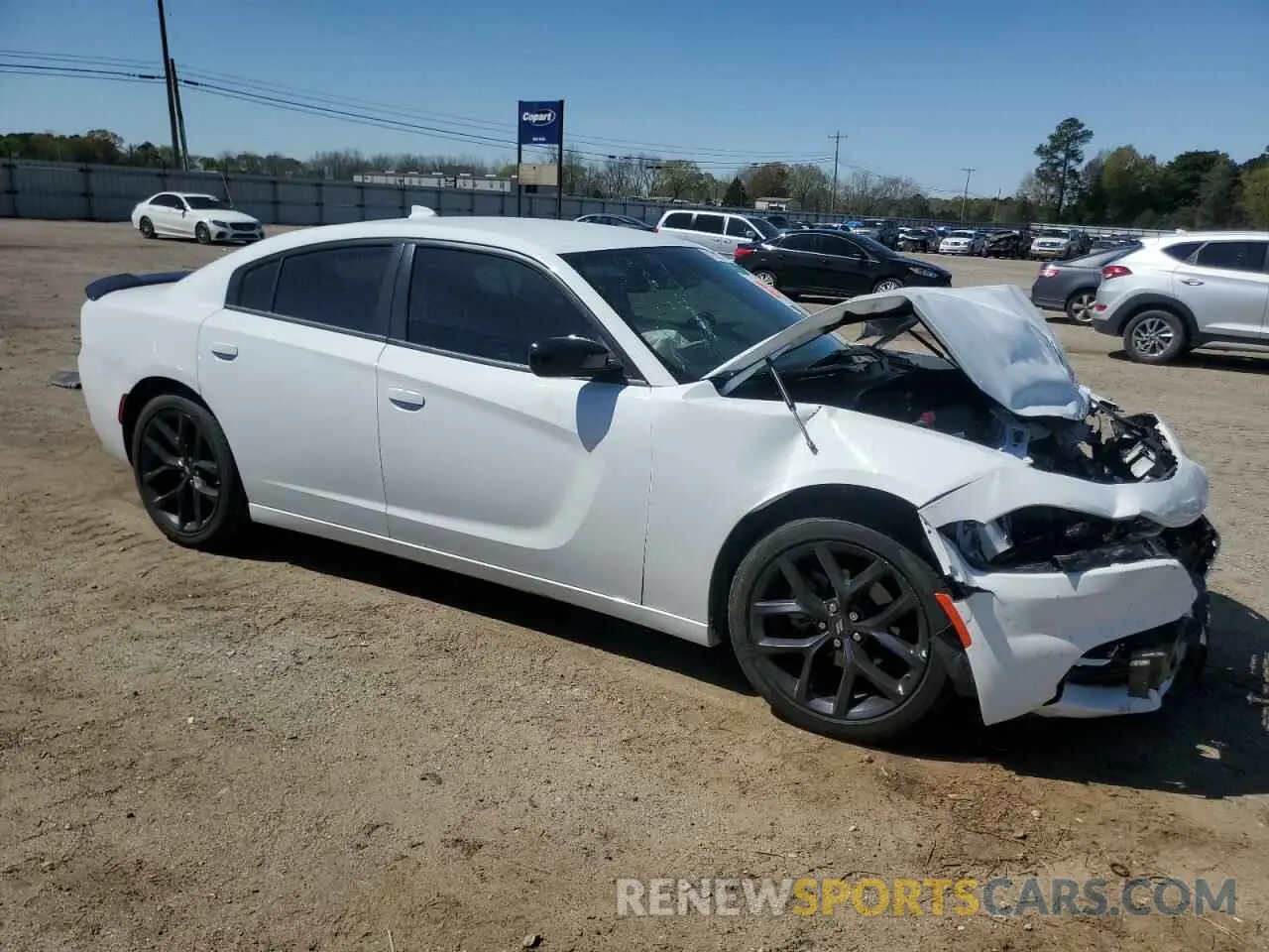 4 Photograph of a damaged car 2C3CDXBG7PH627373 DODGE CHARGER 2023