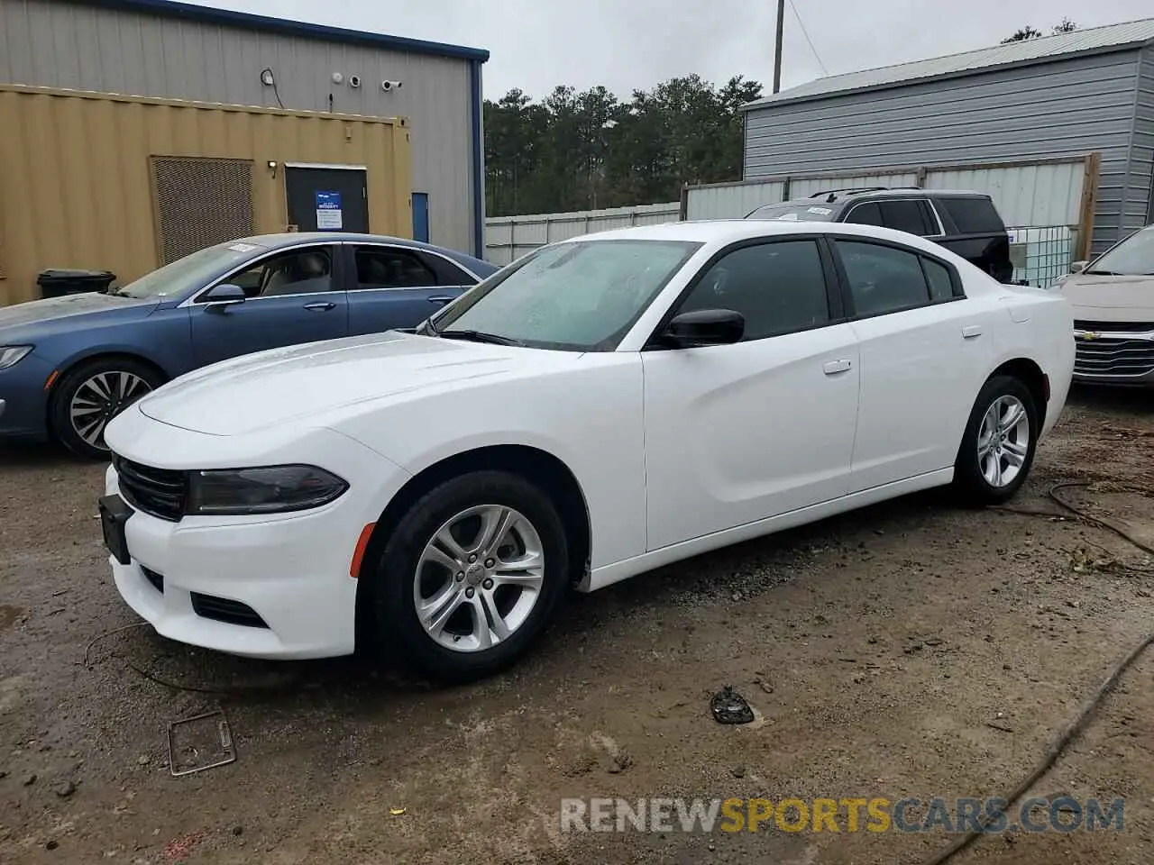 1 Photograph of a damaged car 2C3CDXBG7PH635022 DODGE CHARGER 2023