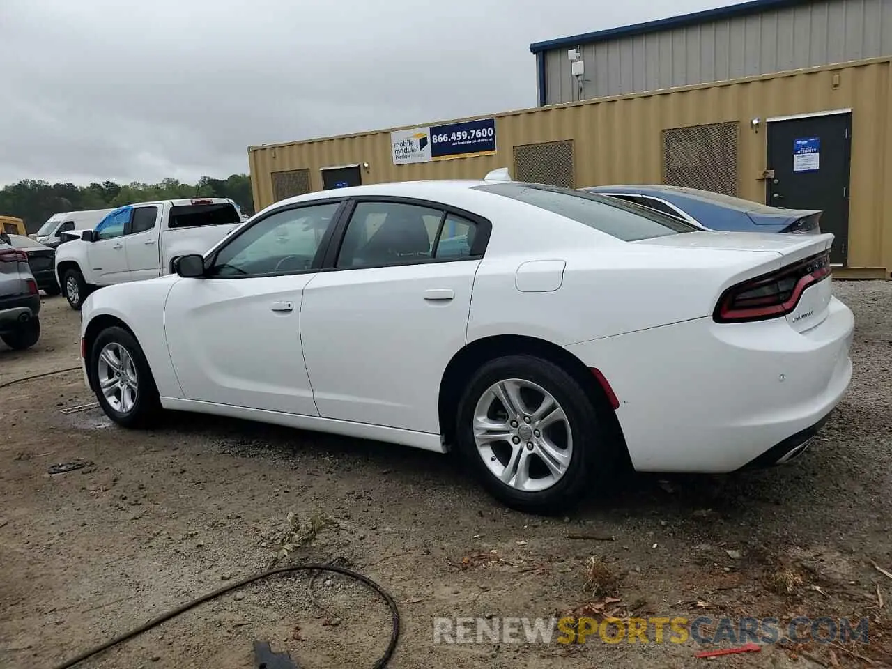 2 Photograph of a damaged car 2C3CDXBG7PH635022 DODGE CHARGER 2023