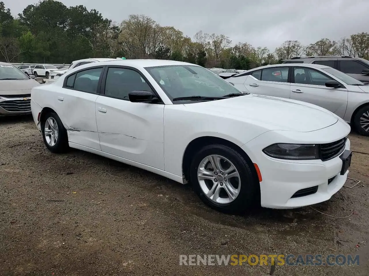 4 Photograph of a damaged car 2C3CDXBG7PH635022 DODGE CHARGER 2023