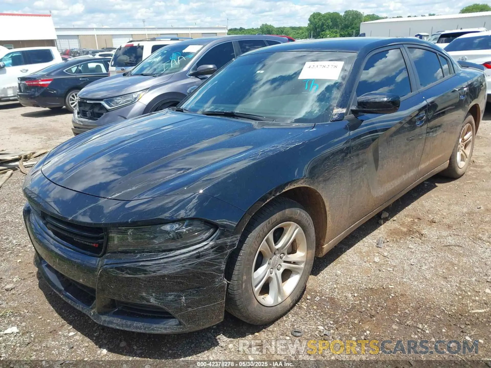 2 Photograph of a damaged car 2C3CDXBG7PH657022 DODGE CHARGER 2023