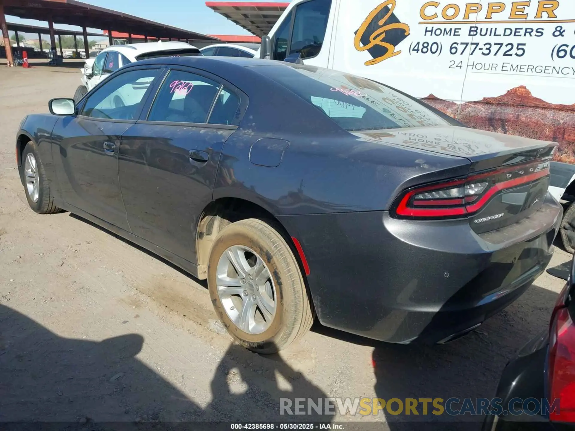 3 Photograph of a damaged car 2C3CDXBG7PH663323 DODGE CHARGER 2023