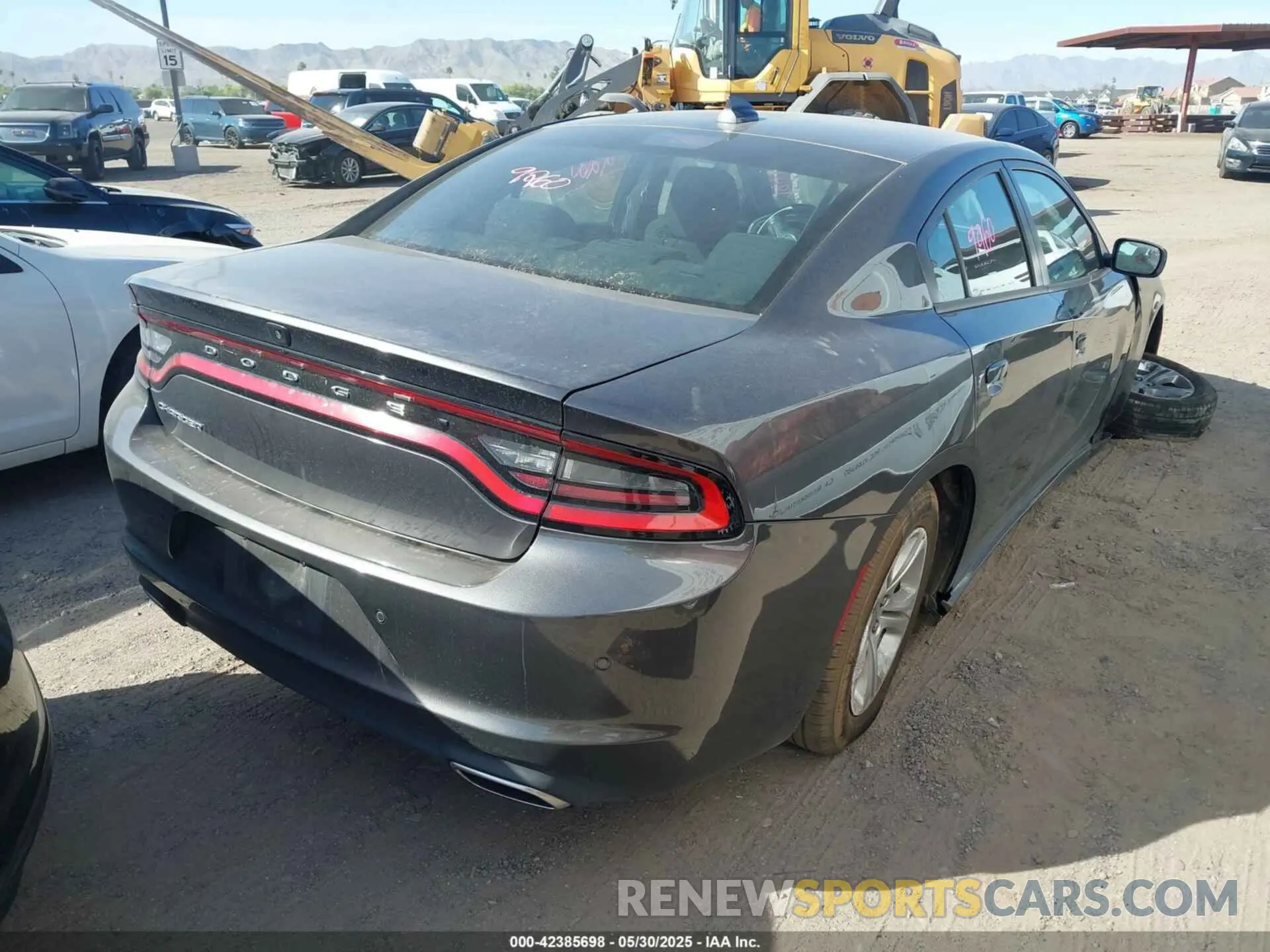4 Photograph of a damaged car 2C3CDXBG7PH663323 DODGE CHARGER 2023