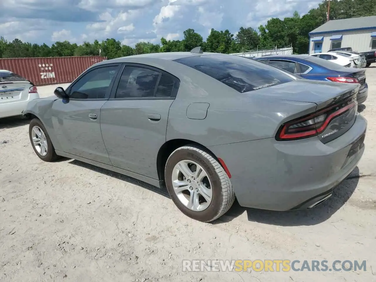 2 Photograph of a damaged car 2C3CDXBG7PH699867 DODGE CHARGER 2023