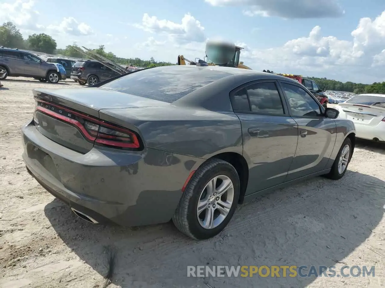 3 Photograph of a damaged car 2C3CDXBG7PH699867 DODGE CHARGER 2023