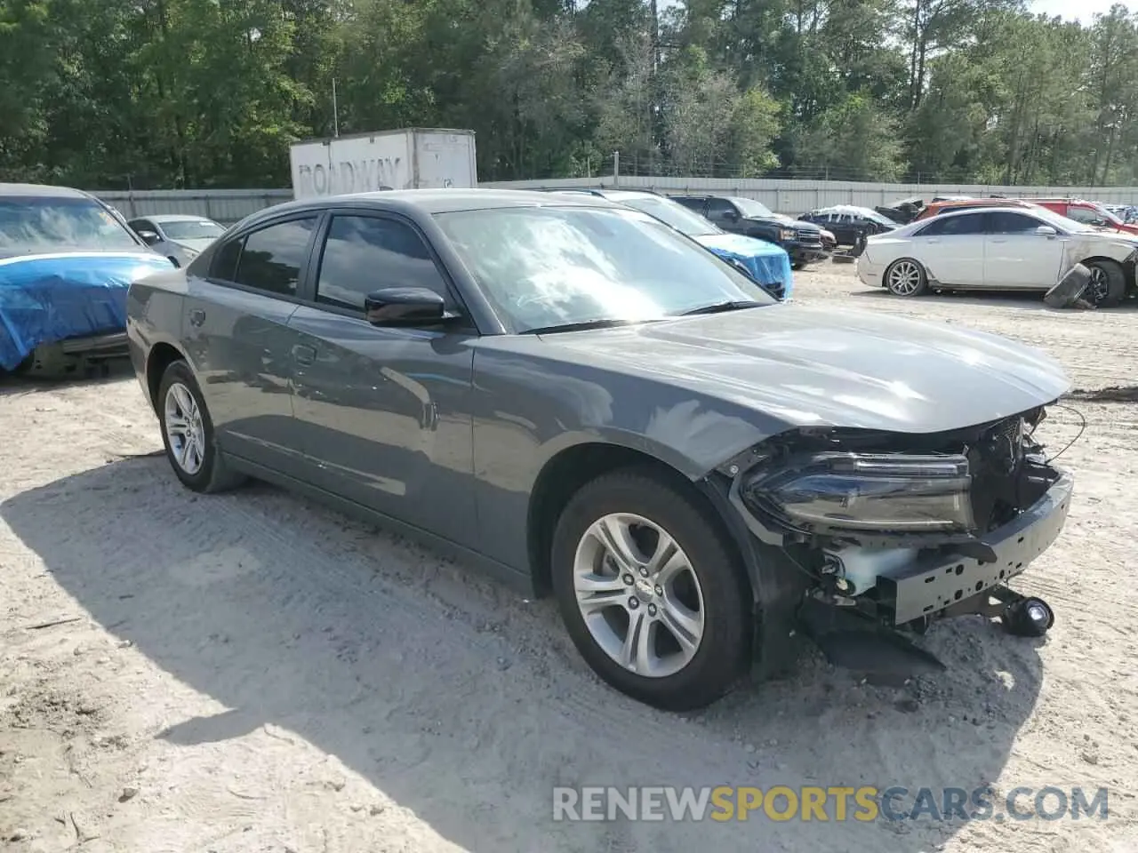 4 Photograph of a damaged car 2C3CDXBG7PH699867 DODGE CHARGER 2023