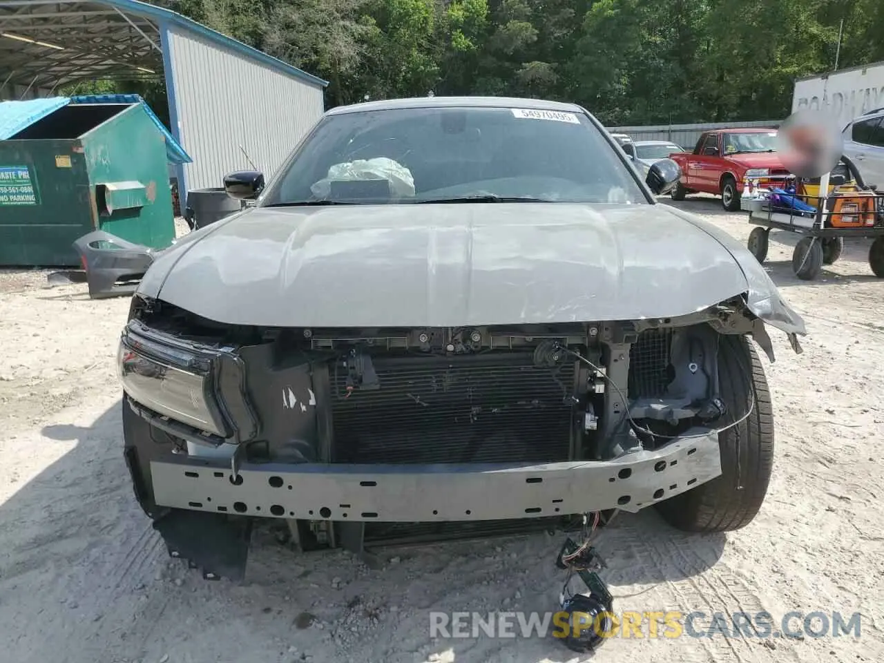 5 Photograph of a damaged car 2C3CDXBG7PH699867 DODGE CHARGER 2023