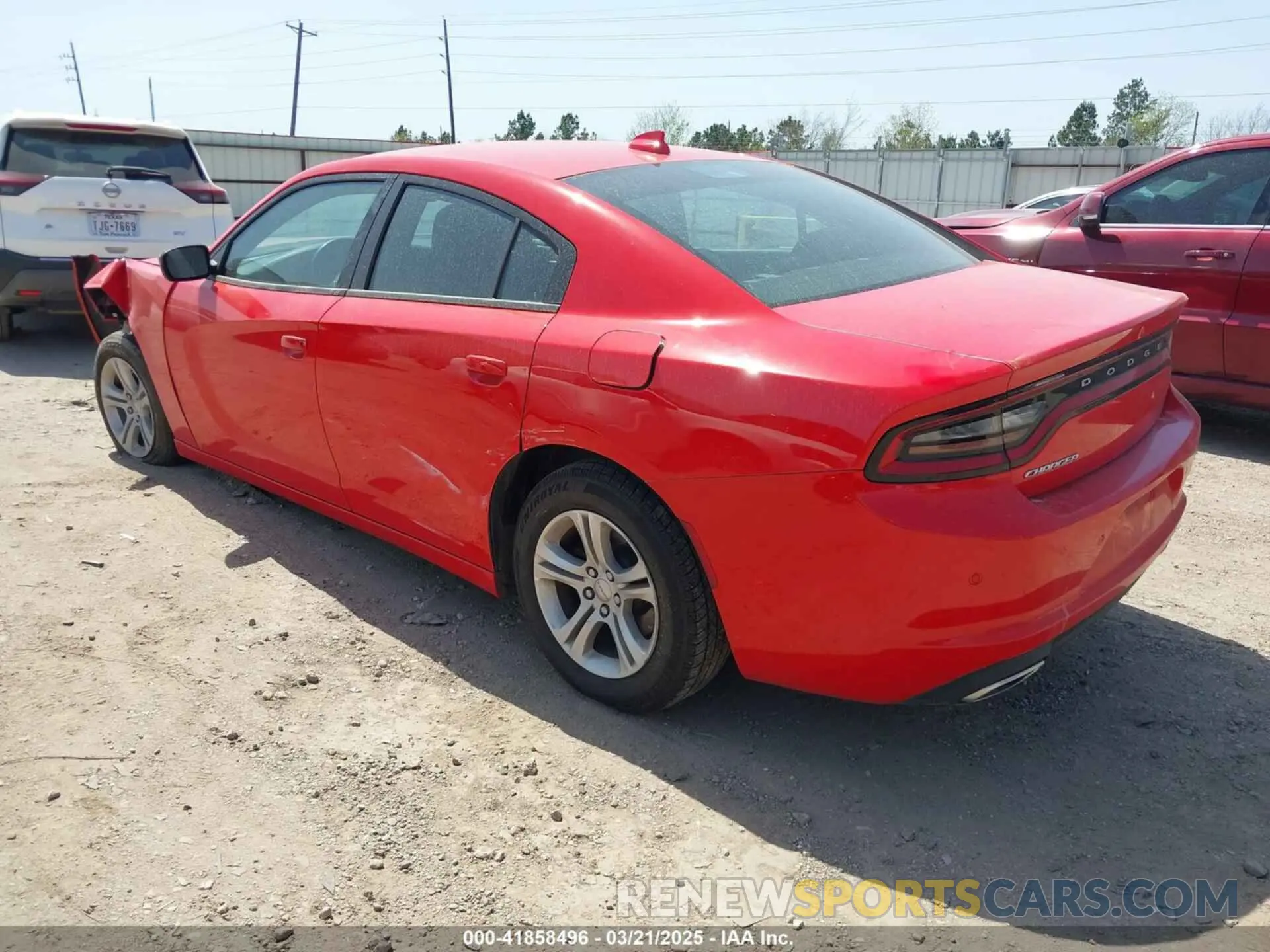 3 Photograph of a damaged car 2C3CDXBG8PH508084 DODGE CHARGER 2023