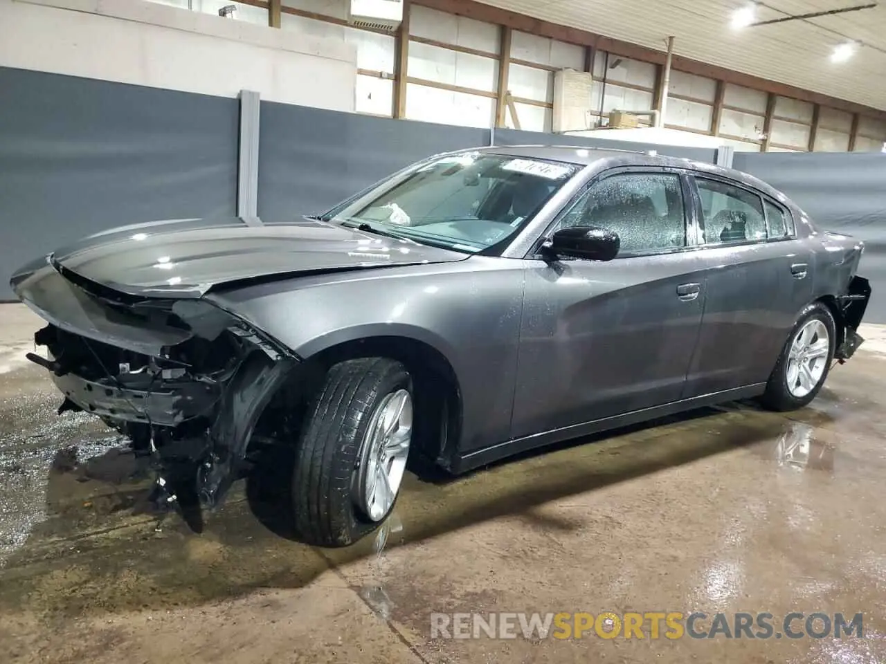 1 Photograph of a damaged car 2C3CDXBG8PH522292 DODGE CHARGER 2023