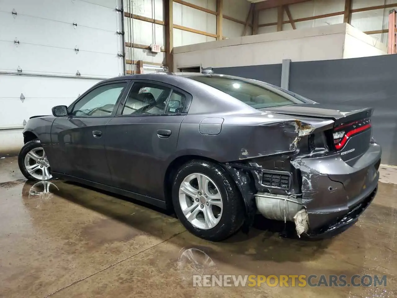 2 Photograph of a damaged car 2C3CDXBG8PH522292 DODGE CHARGER 2023
