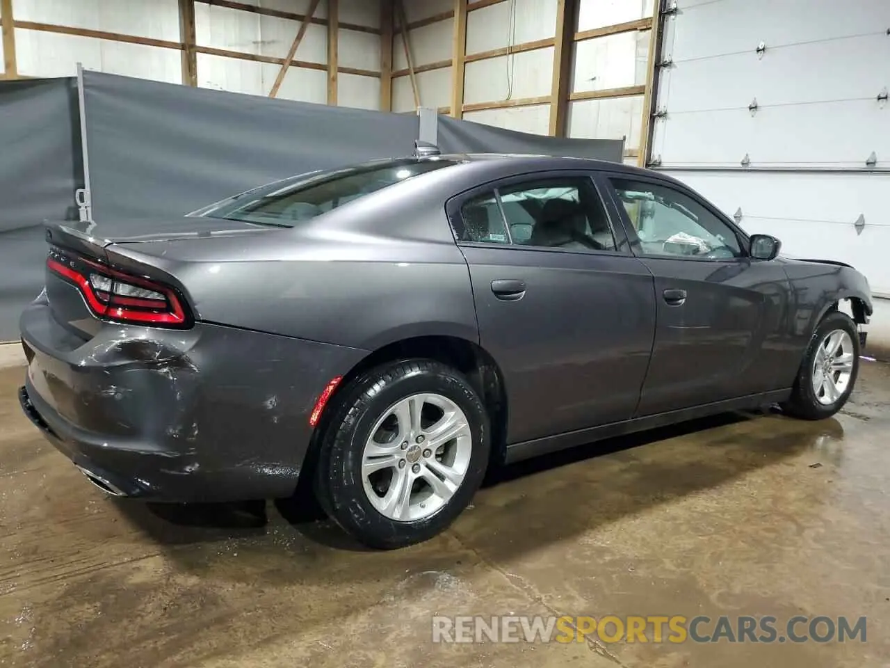 3 Photograph of a damaged car 2C3CDXBG8PH522292 DODGE CHARGER 2023