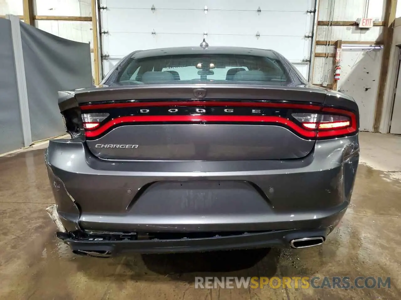 6 Photograph of a damaged car 2C3CDXBG8PH522292 DODGE CHARGER 2023