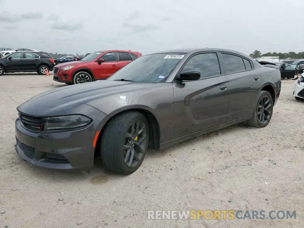 1 Photograph of a damaged car 2C3CDXBG8PH532093 DODGE CHARGER 2023