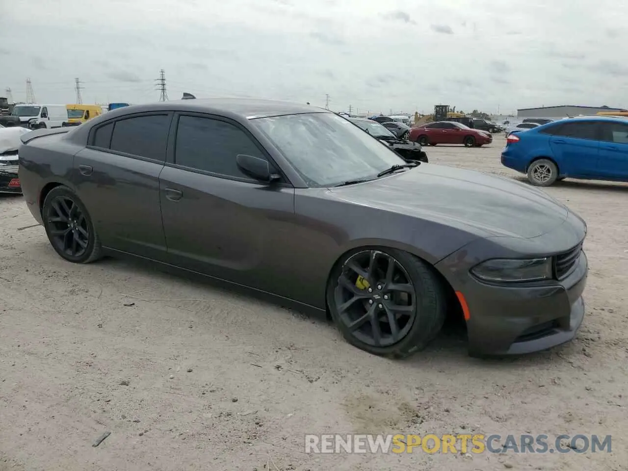 4 Photograph of a damaged car 2C3CDXBG8PH532093 DODGE CHARGER 2023