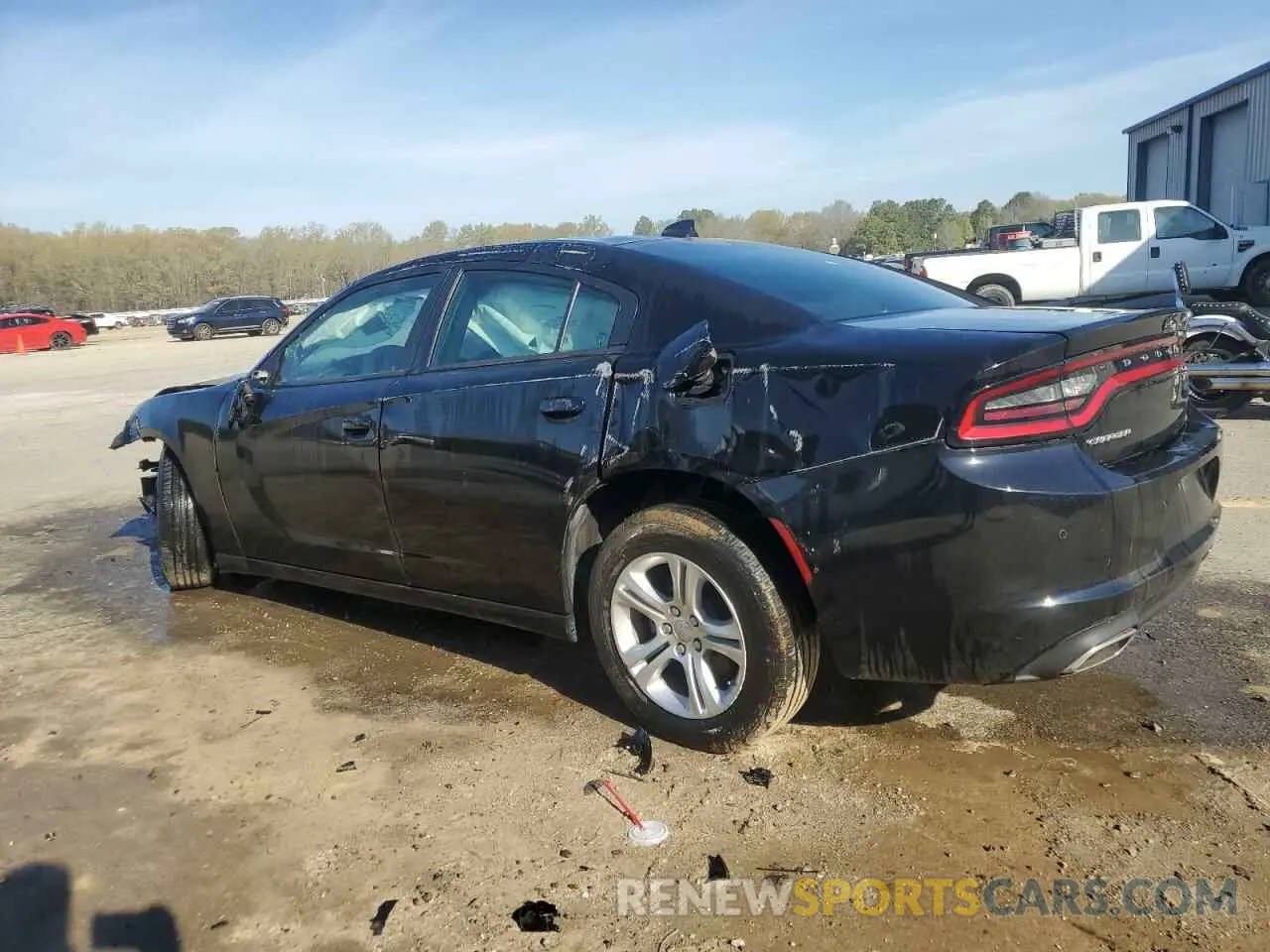 2 Photograph of a damaged car 2C3CDXBG8PH571718 DODGE CHARGER 2023