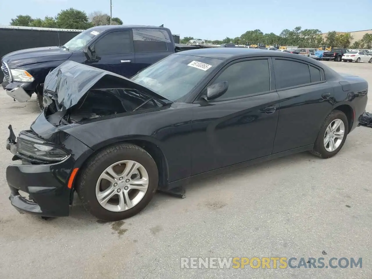 1 Photograph of a damaged car 2C3CDXBG8PH589619 DODGE CHARGER 2023
