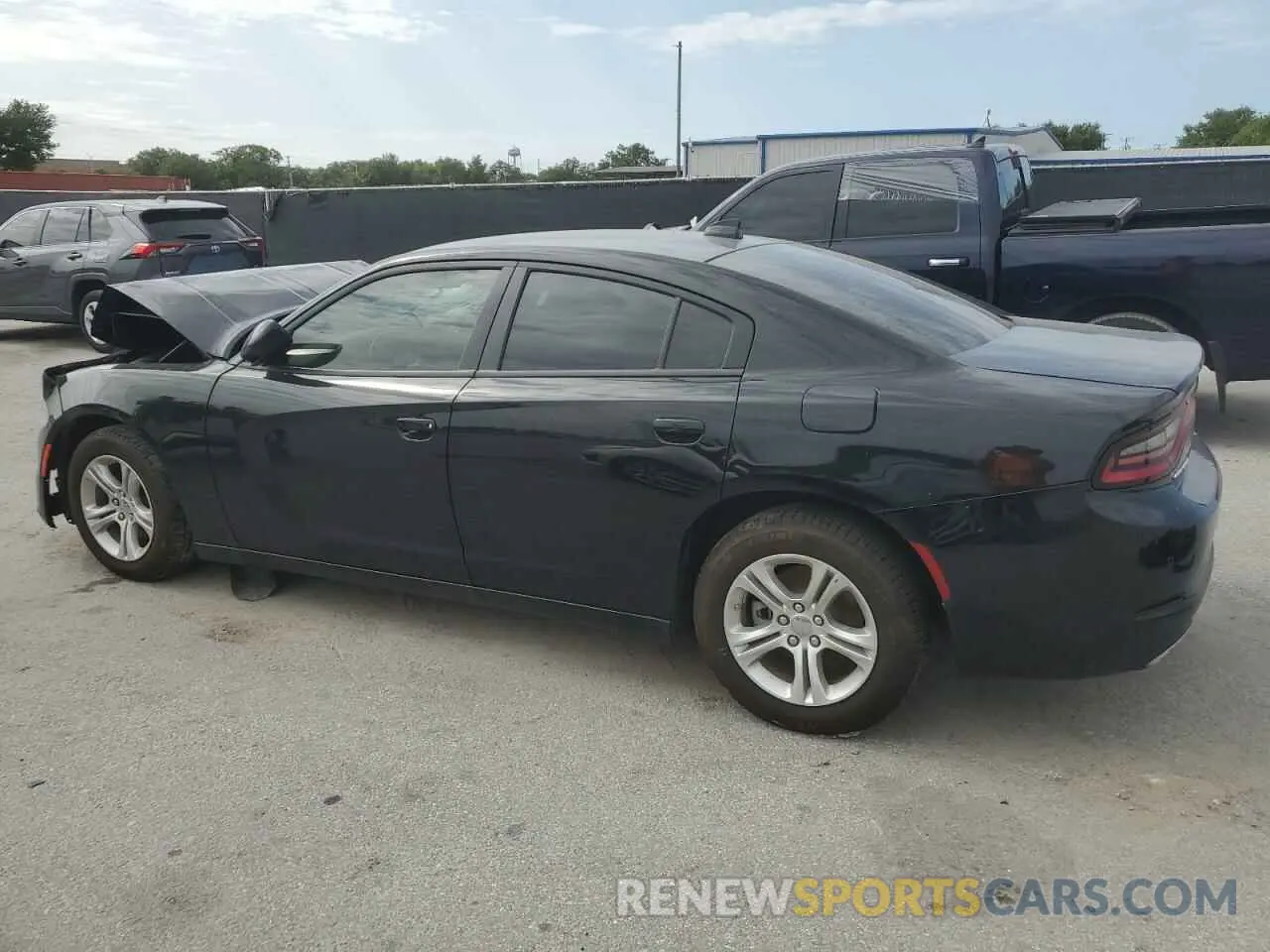 2 Photograph of a damaged car 2C3CDXBG8PH589619 DODGE CHARGER 2023
