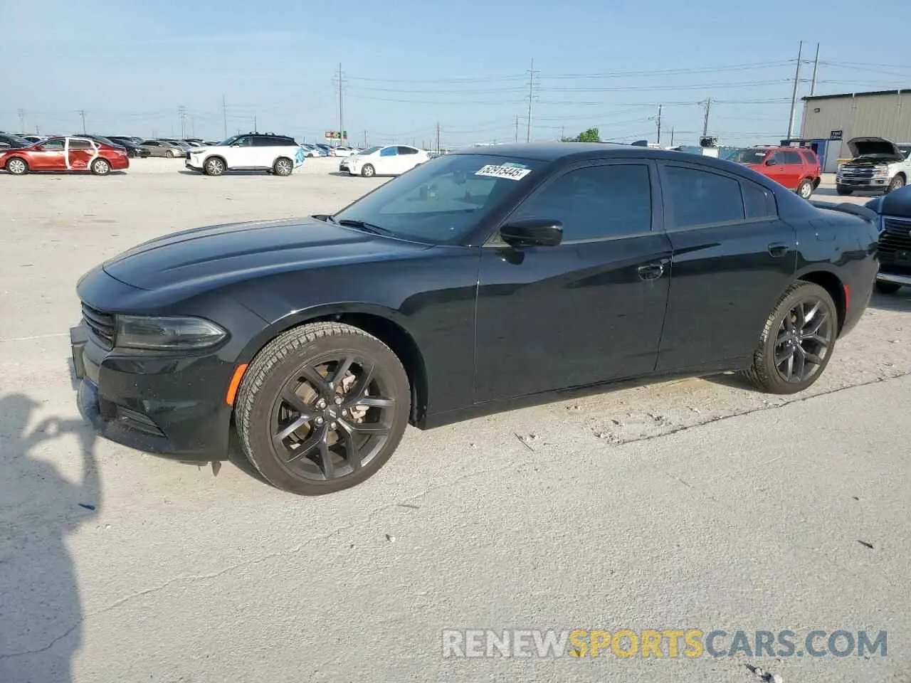 1 Photograph of a damaged car 2C3CDXBG8PH599096 DODGE CHARGER 2023