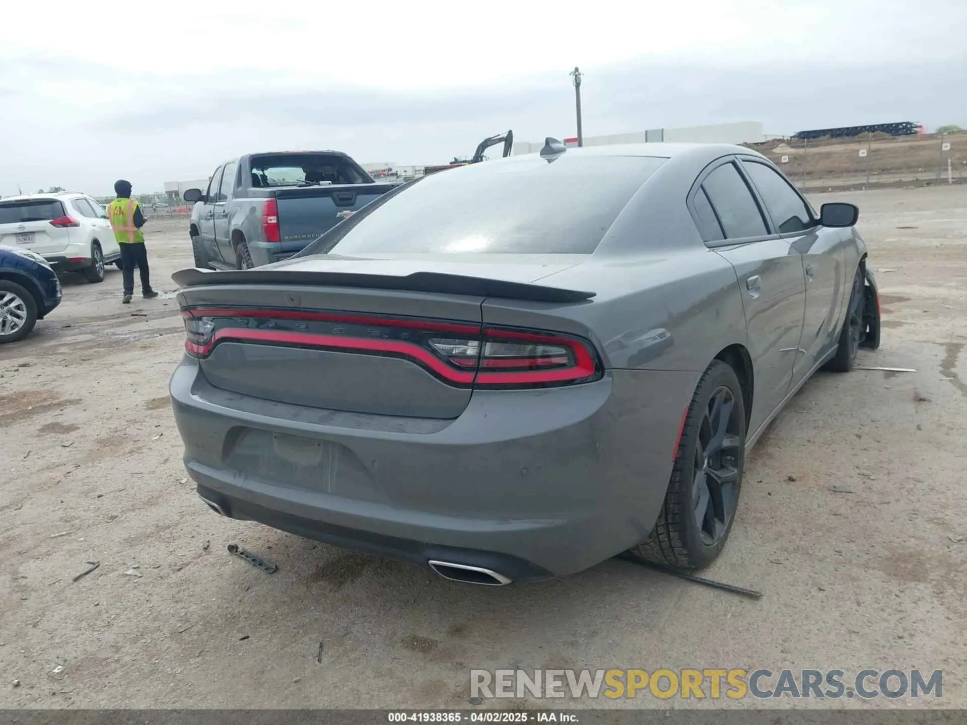 4 Photograph of a damaged car 2C3CDXBG8PH607424 DODGE CHARGER 2023