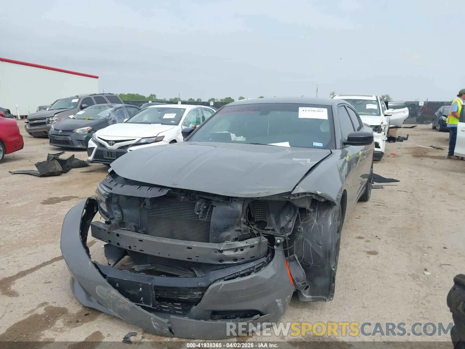 6 Photograph of a damaged car 2C3CDXBG8PH607424 DODGE CHARGER 2023