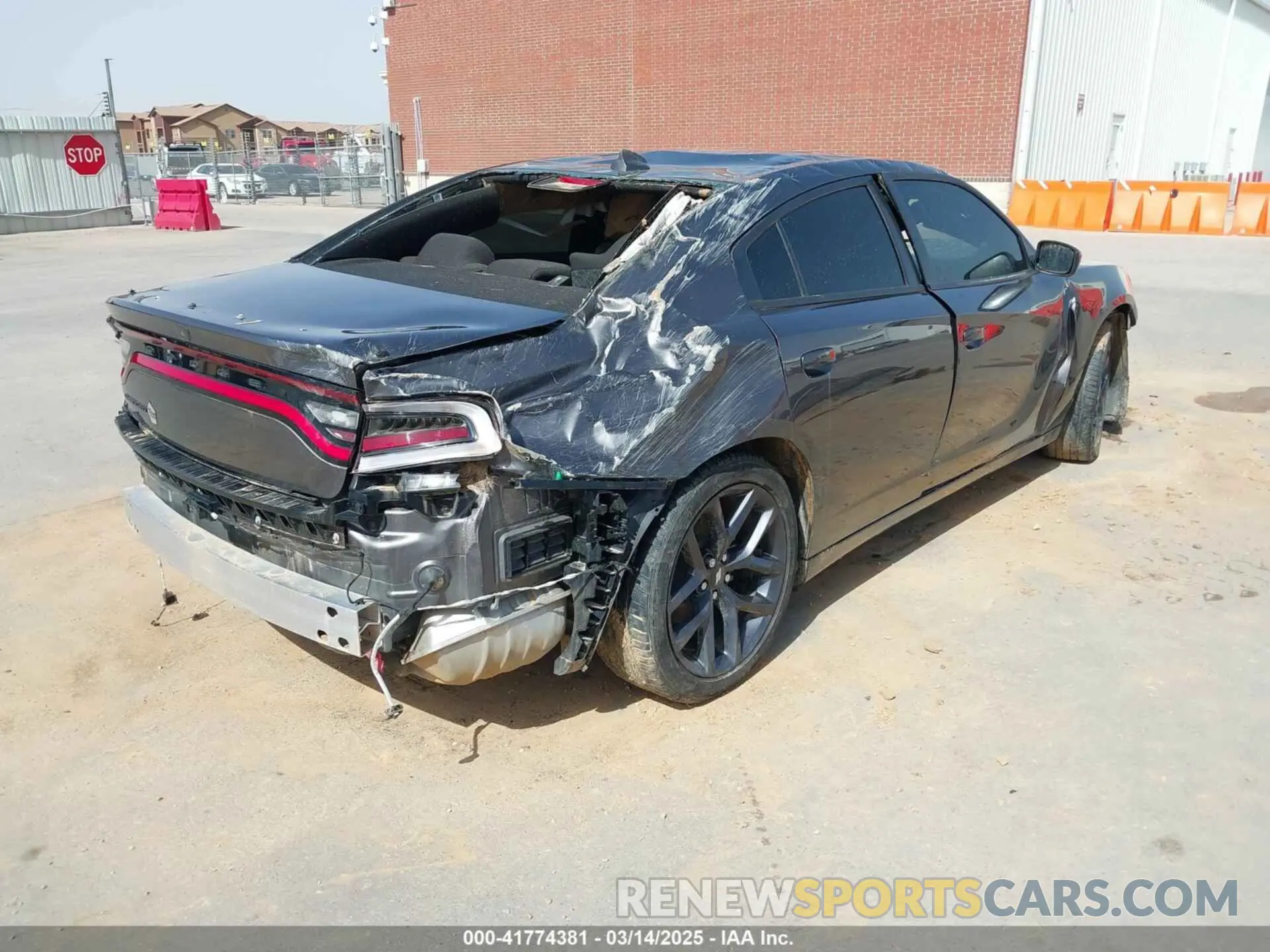 13 Photograph of a damaged car 2C3CDXBG8PH619461 DODGE CHARGER 2023