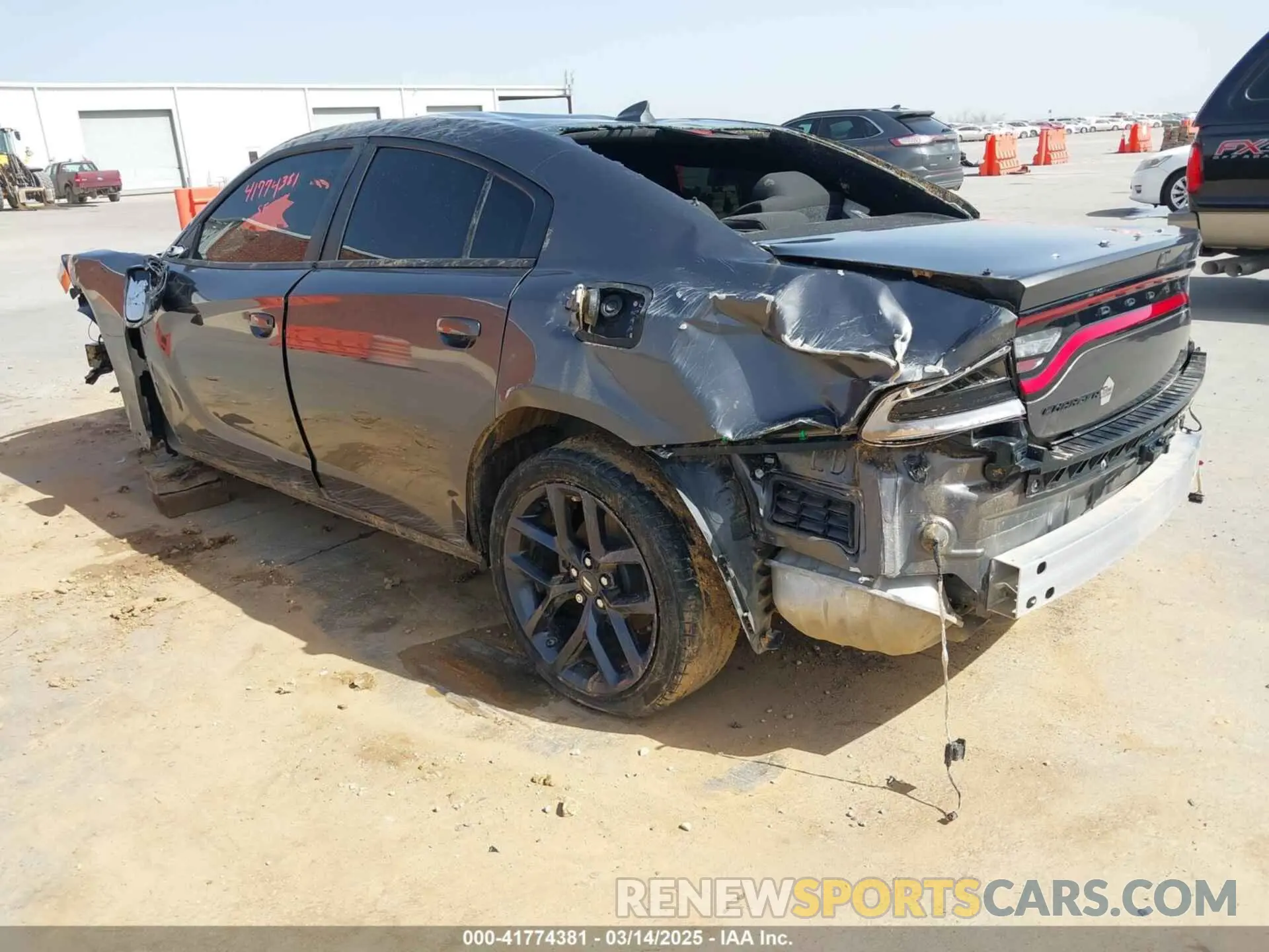 3 Photograph of a damaged car 2C3CDXBG8PH619461 DODGE CHARGER 2023