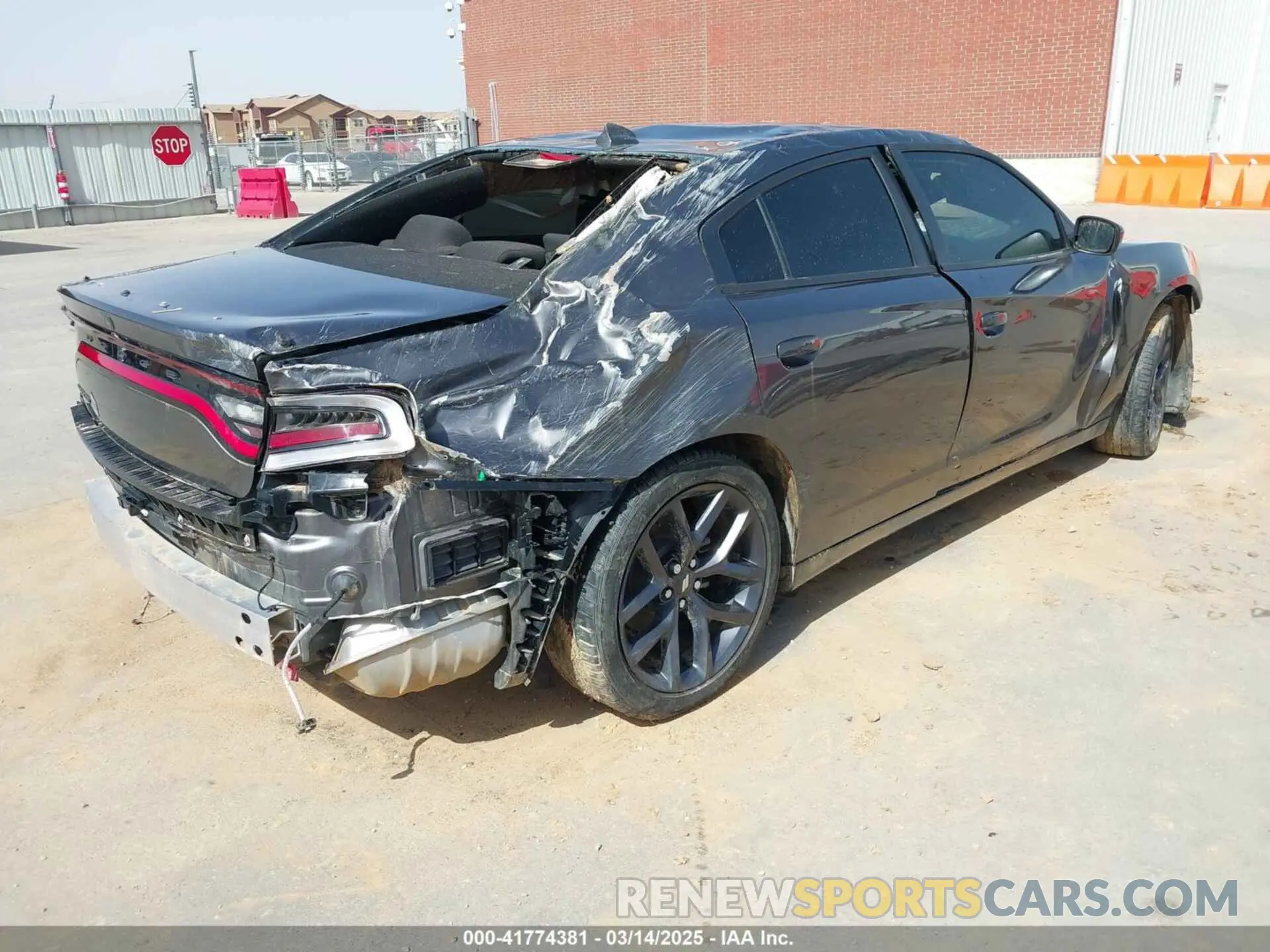 4 Photograph of a damaged car 2C3CDXBG8PH619461 DODGE CHARGER 2023