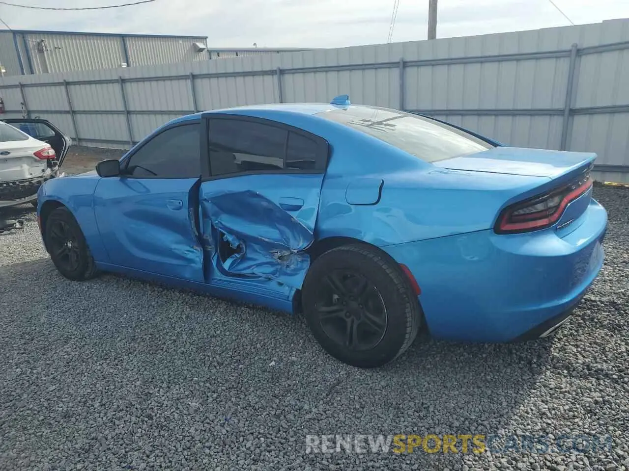 2 Photograph of a damaged car 2C3CDXBG8PH651827 DODGE CHARGER 2023